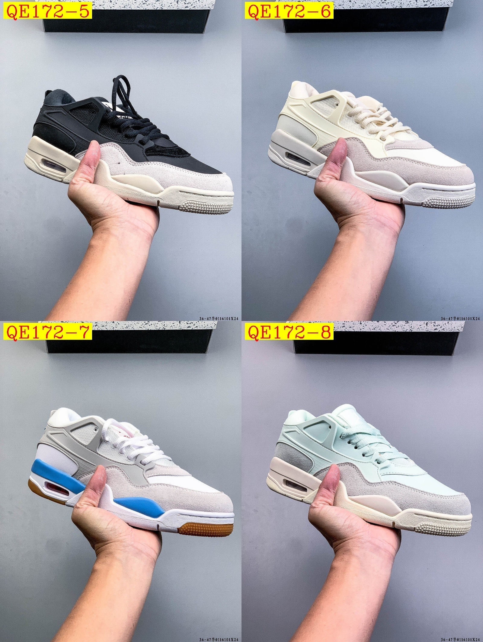 52$ Air Jordan AJ4 RM size 36-47 half 622470 QE172 gallery