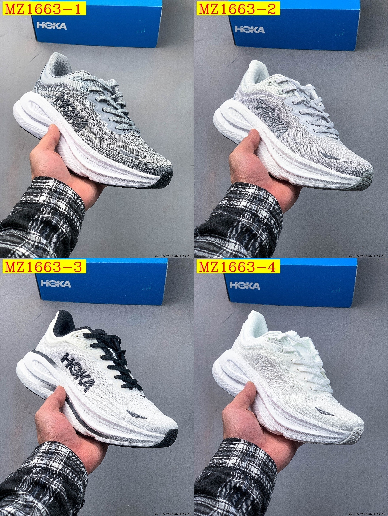 52$ HOKA ONE ONE Bondi 9 size 36-45 421680 MZ1663 gallery