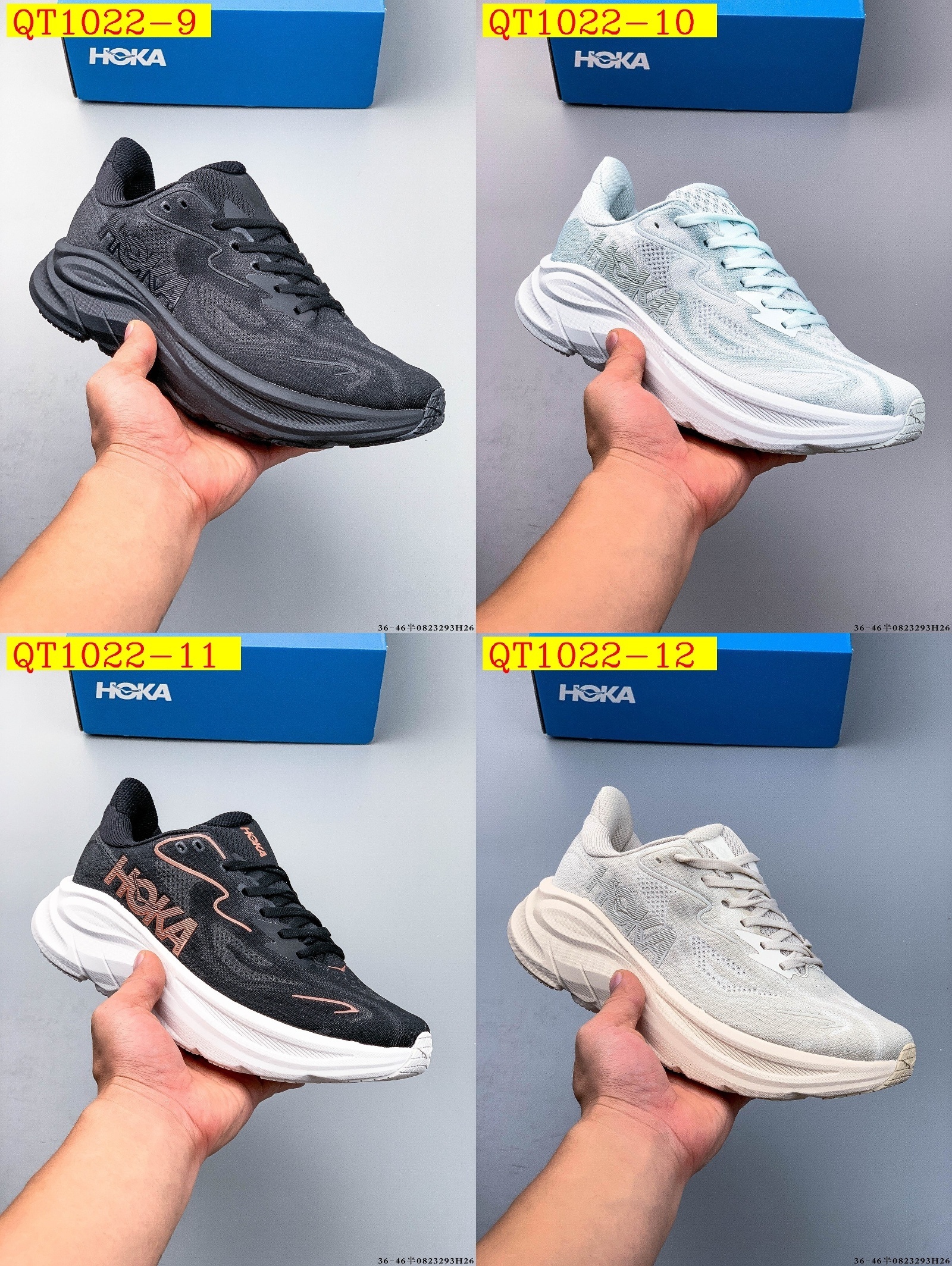 52$ HOKA ONE ONE Clifton 10 Size 36-45 120680 QT1022 gallery