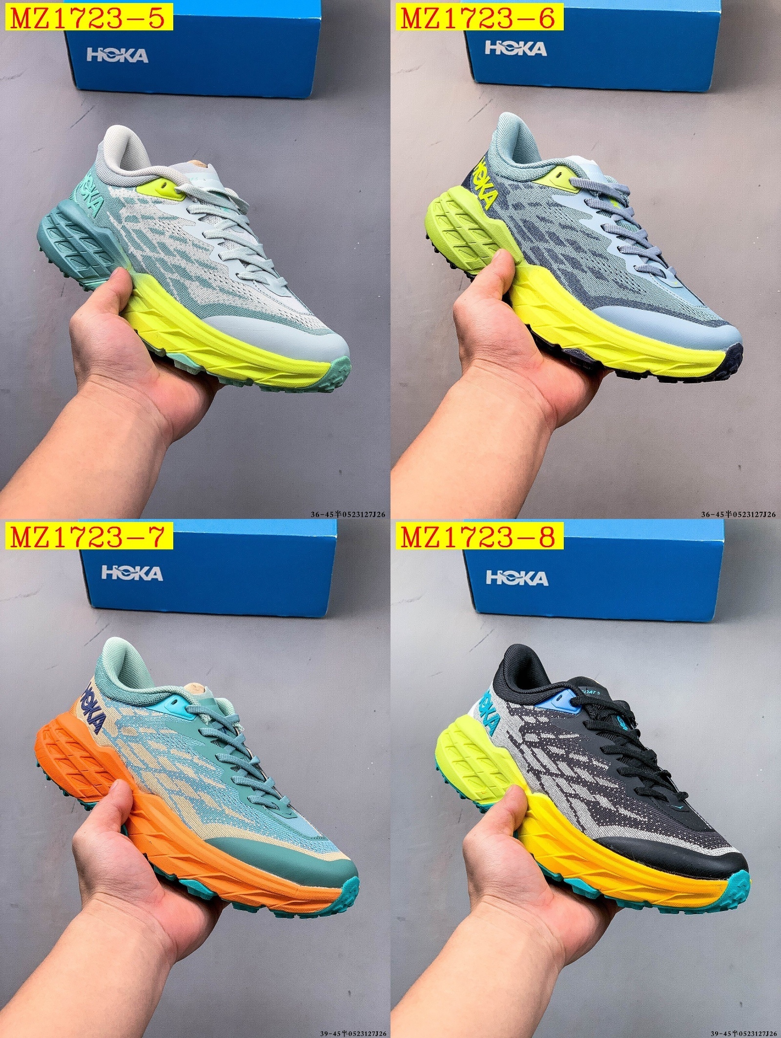 52$ HOKA ONE ONE Speedgoat 5 size 39-45 528690 MZ1723 gallery