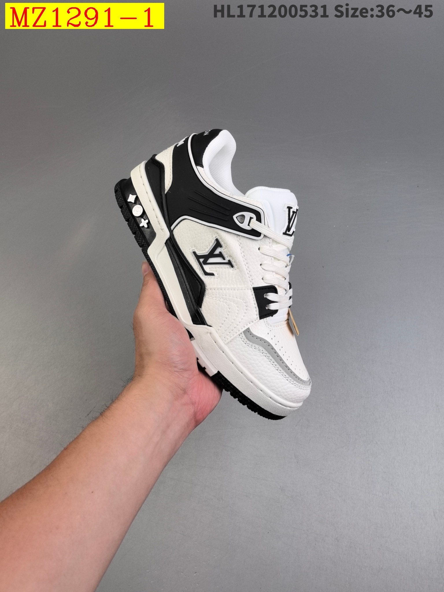 52$ Louis Vuitton Trainer Sneaker Low size 36-45 321420 MZ1291 gallery