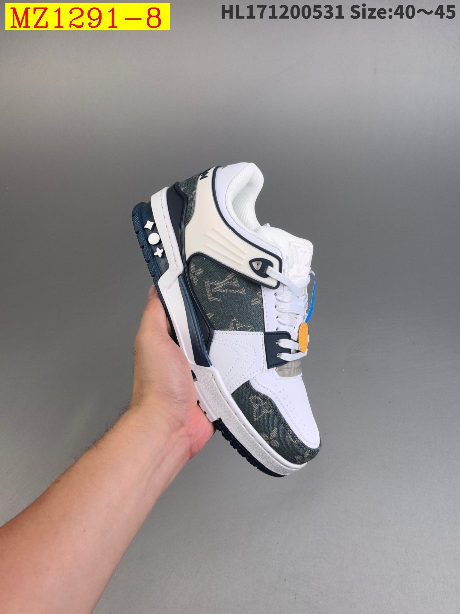 52$ Louis Vuitton Trainer Sneaker Low size 36-45 321420 MZ1291 gallery