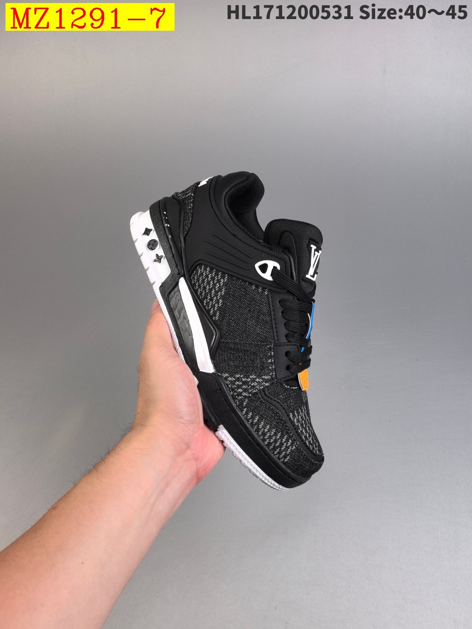 52$ Louis Vuitton Trainer Sneaker Low size 36-45 321420 MZ1291 gallery