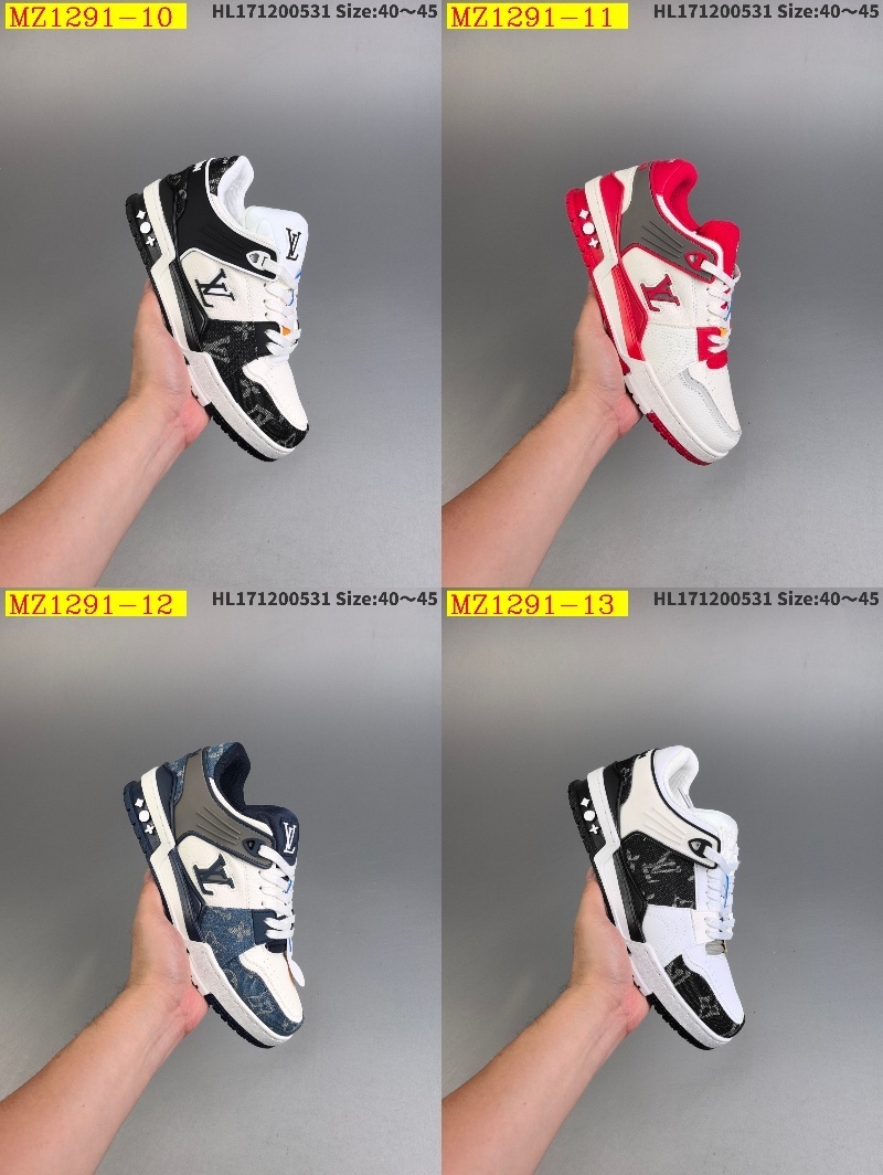 52$ Louis Vuitton Trainer Sneaker Low size 36-45 321420 MZ1291 gallery