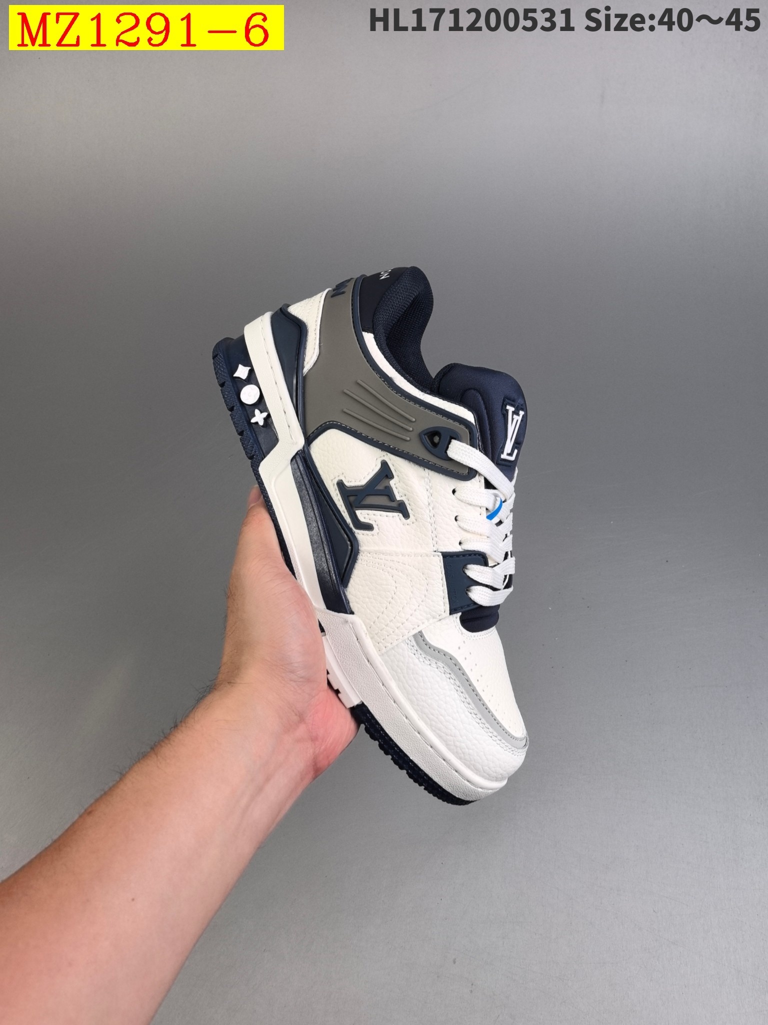 52$ Louis Vuitton Trainer Sneaker Low size 36-45 321420 MZ1291 gallery