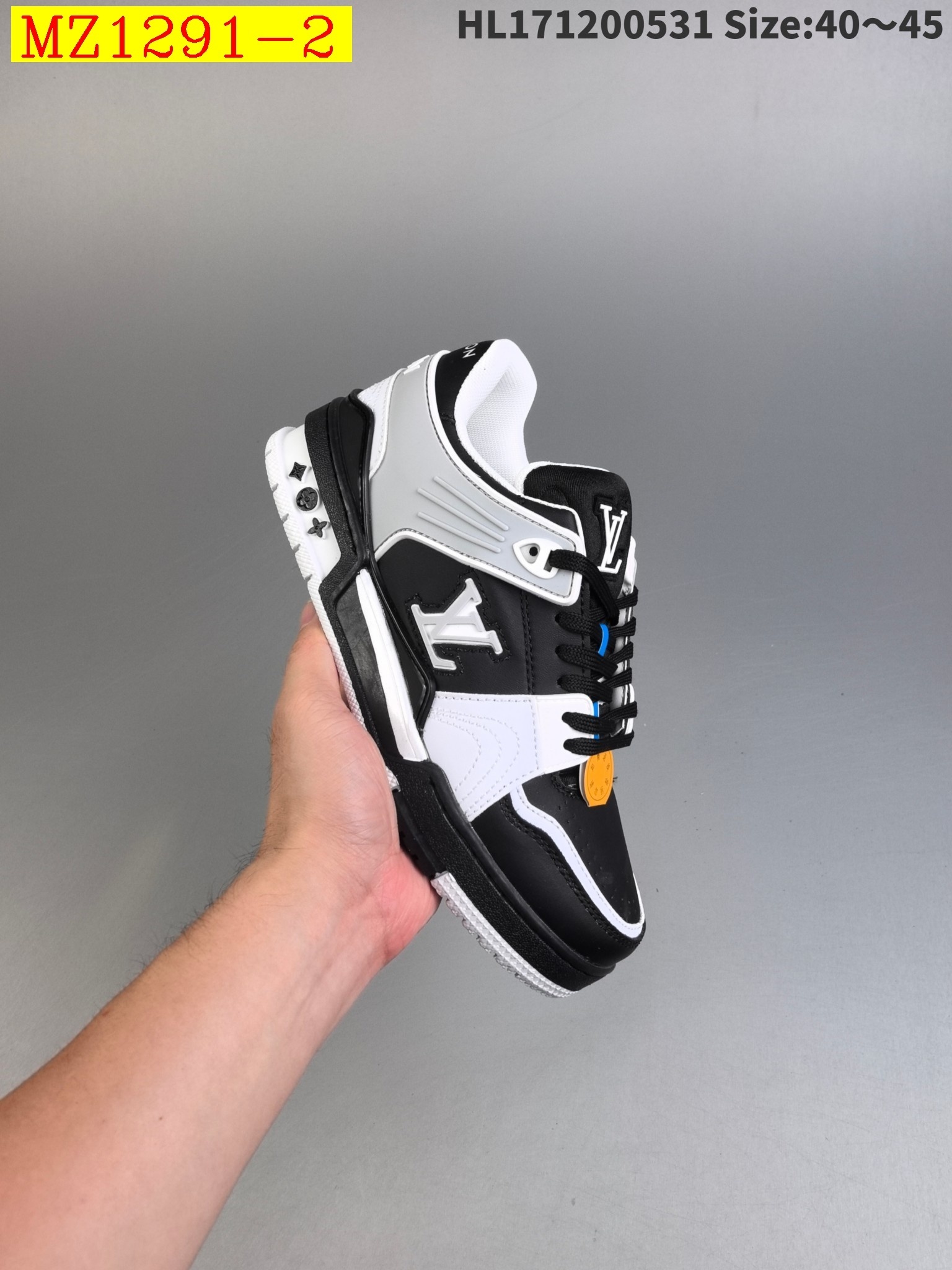 52$ Louis Vuitton Trainer Sneaker Low size 36-45 321420 MZ1291 gallery