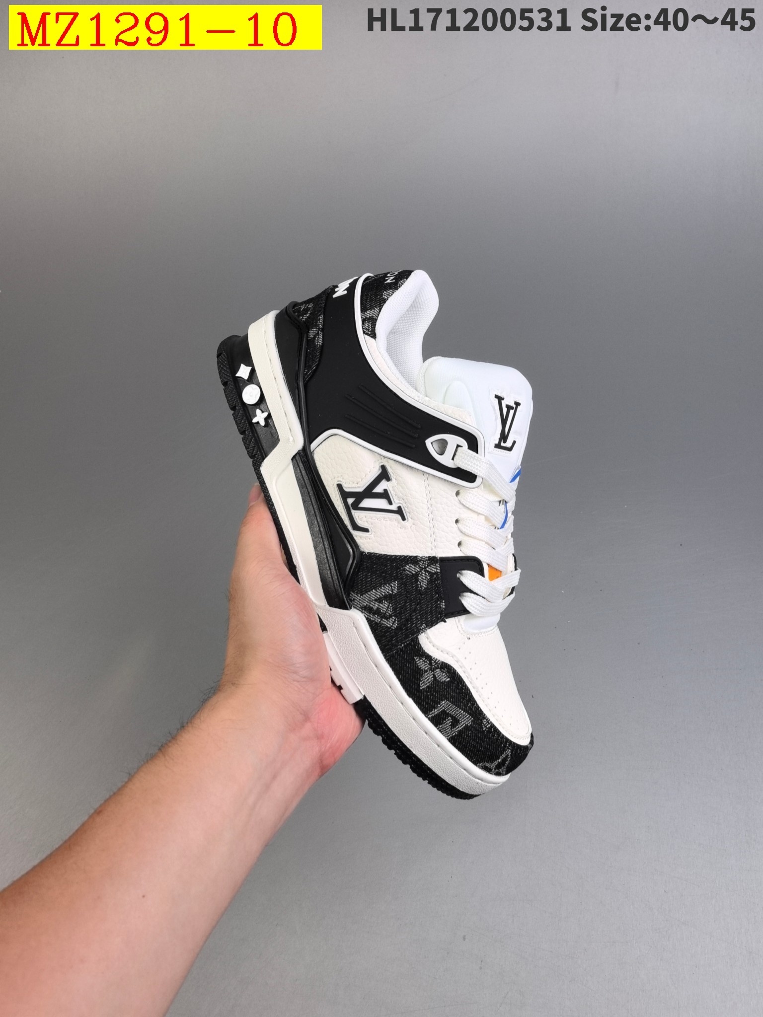 52$ Louis Vuitton Trainer Sneaker Low size 36-45 321420 MZ1291 gallery