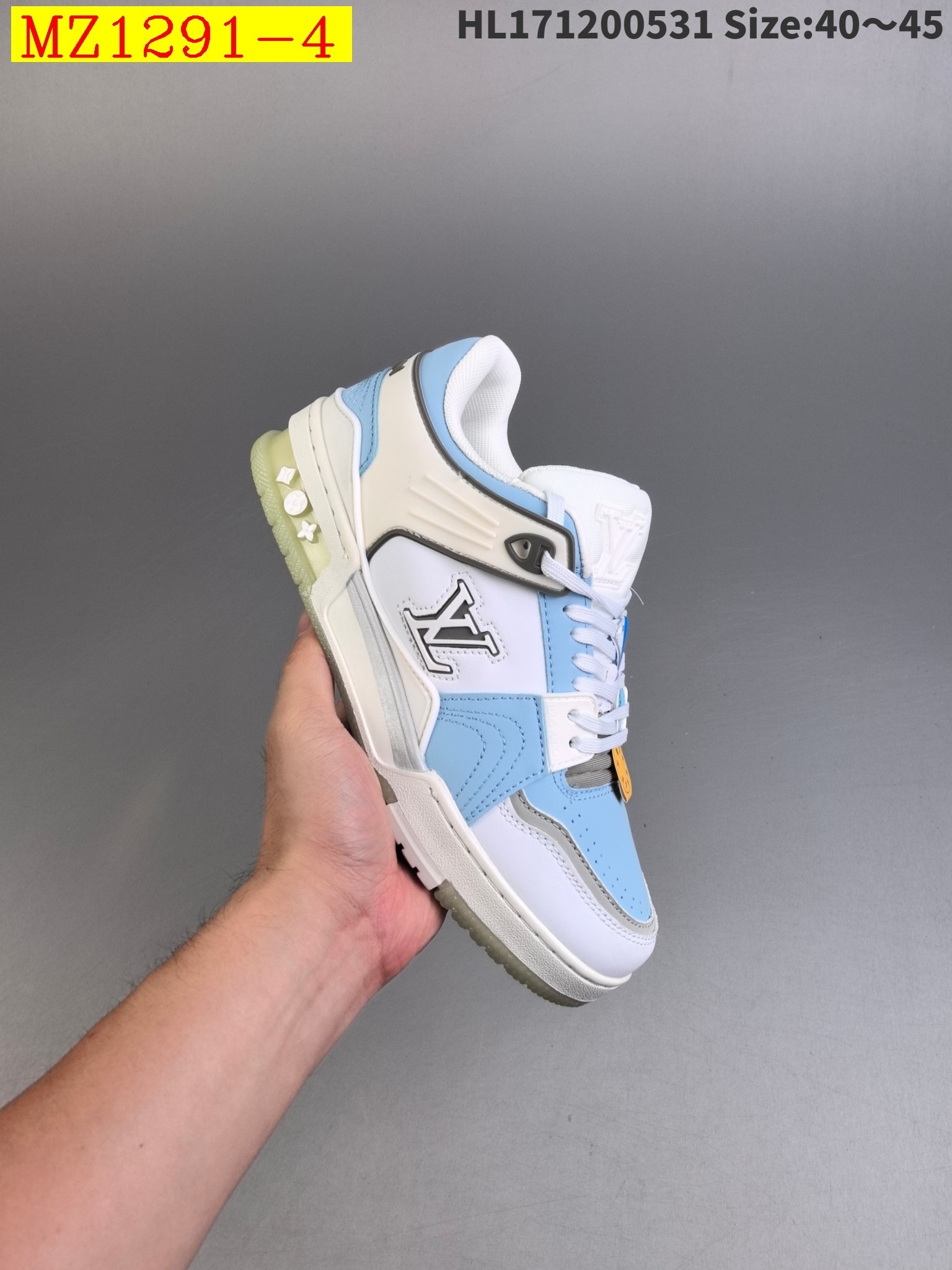 52$ Louis Vuitton Trainer Sneaker Low size 36-45 321420 MZ1291 gallery