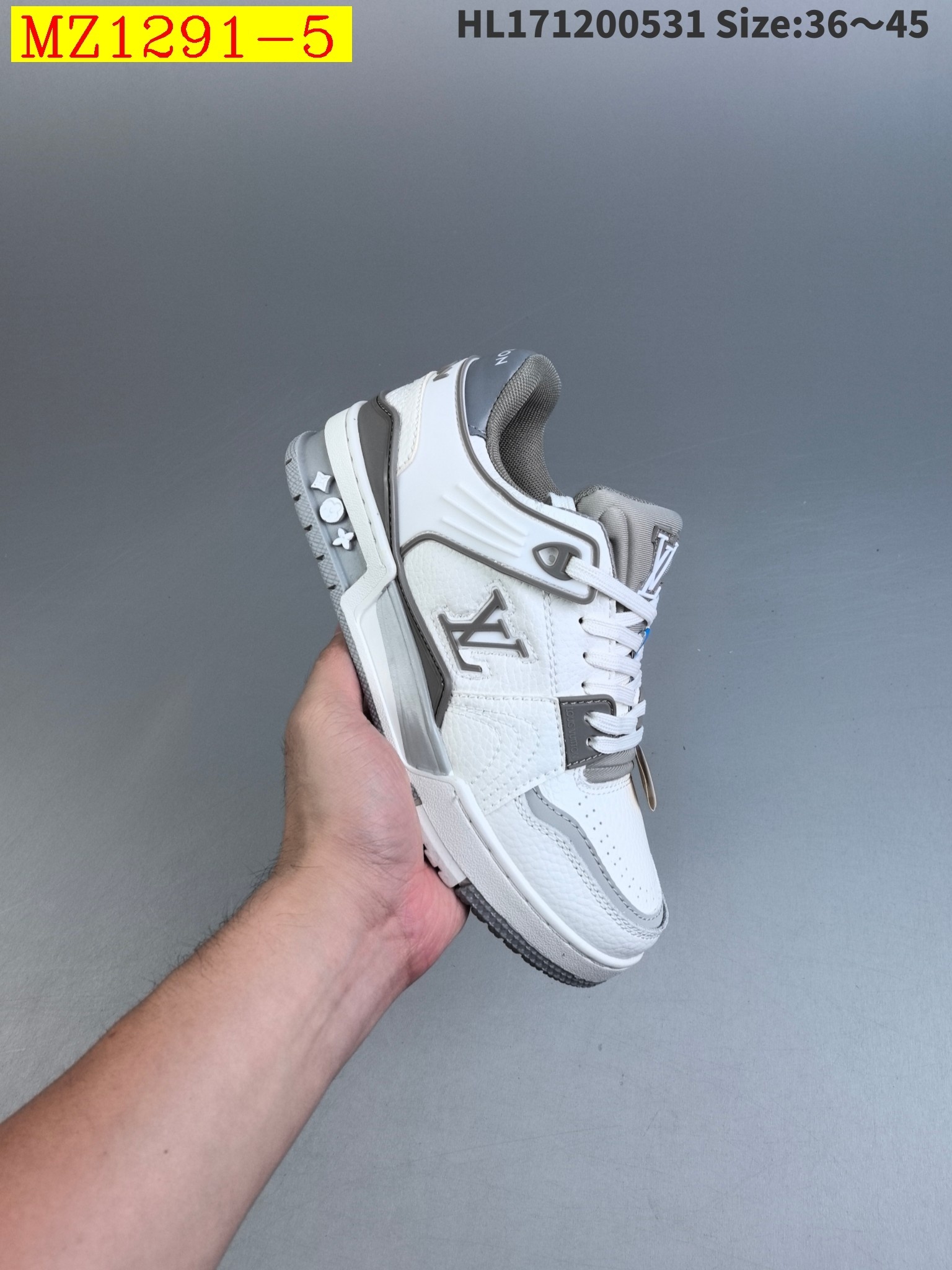 52$ Louis Vuitton Trainer Sneaker Low size 36-45 321420 MZ1291 gallery