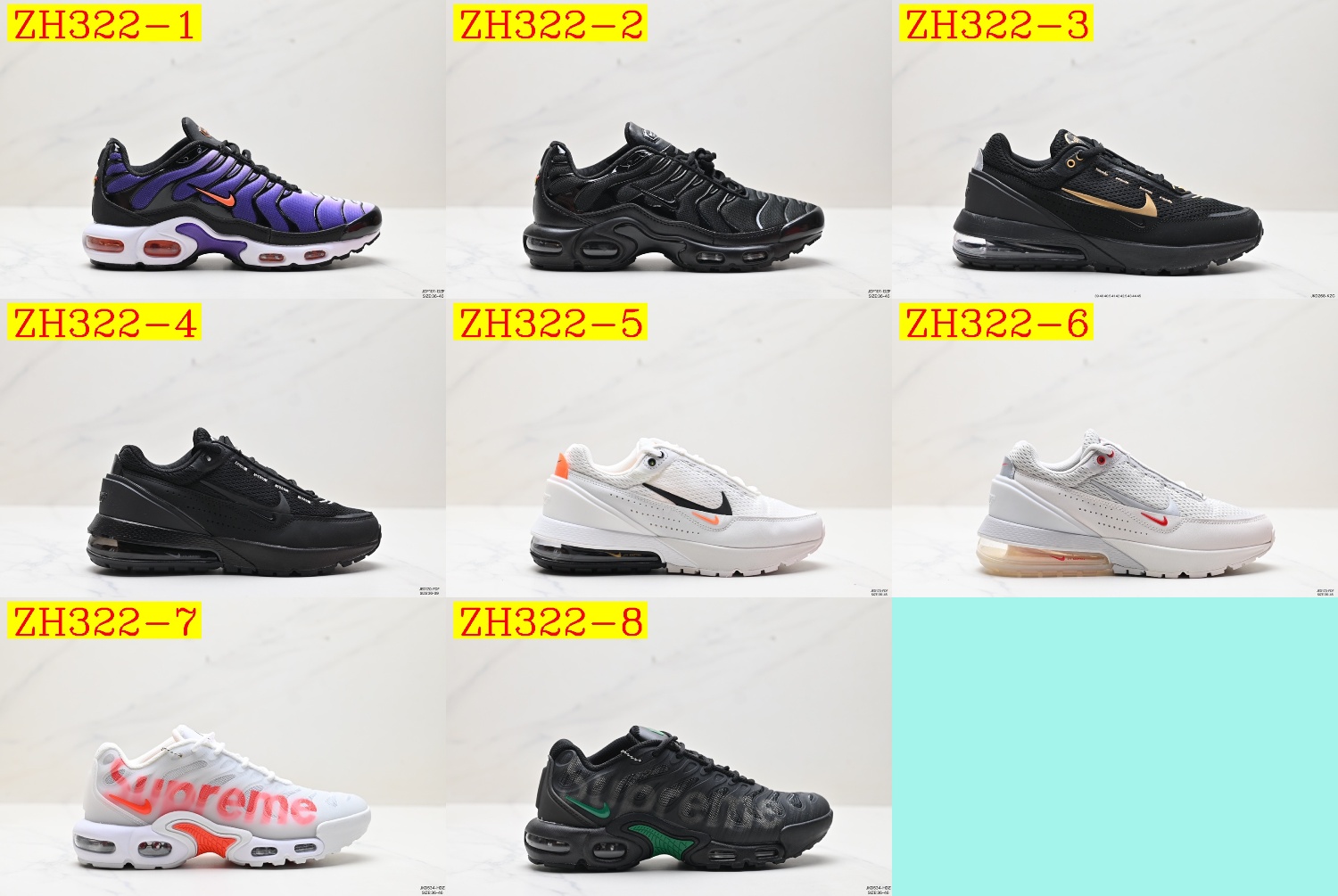 52$ NIKE AIR MAX PLUS size 36-45 All Colors 3 623850 ZH322 gallery