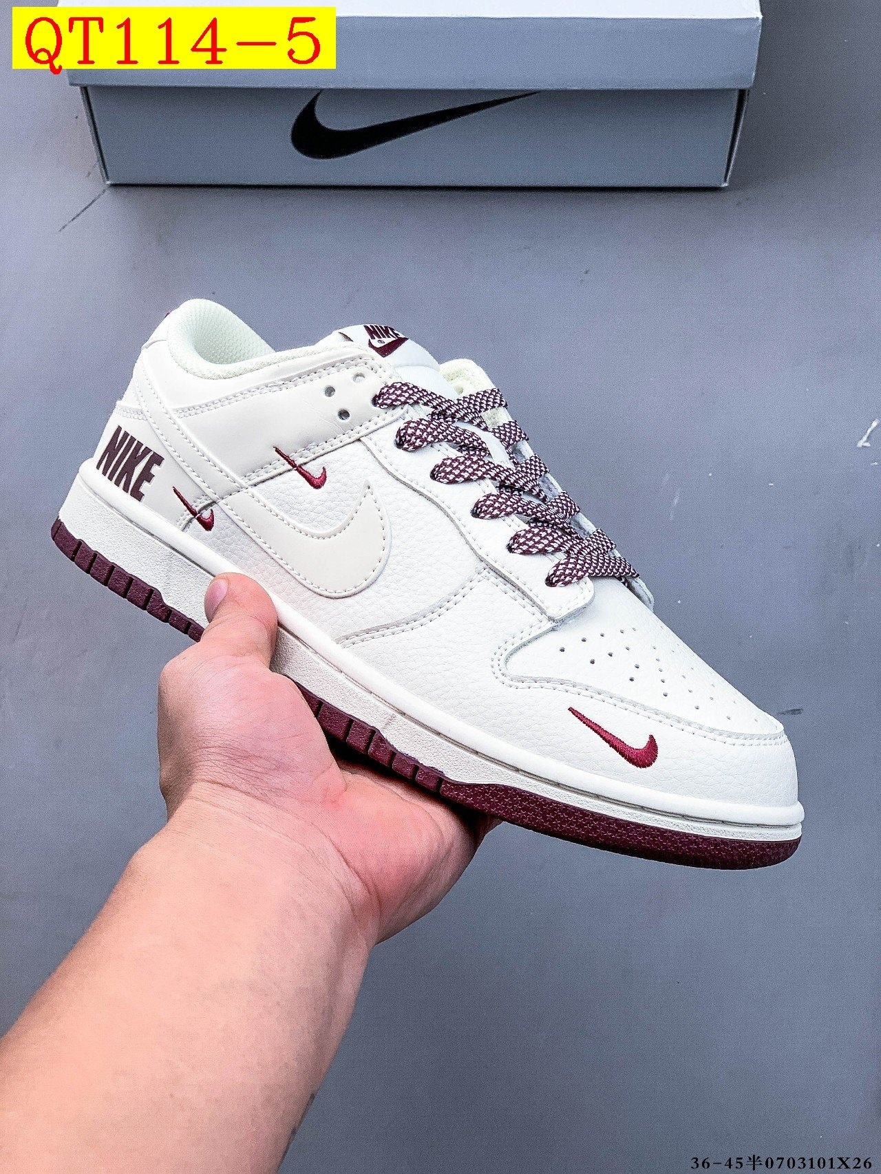 52$ NIKE SB DUNK LOW PRO size 36-45 half 523680 QT114 gallery