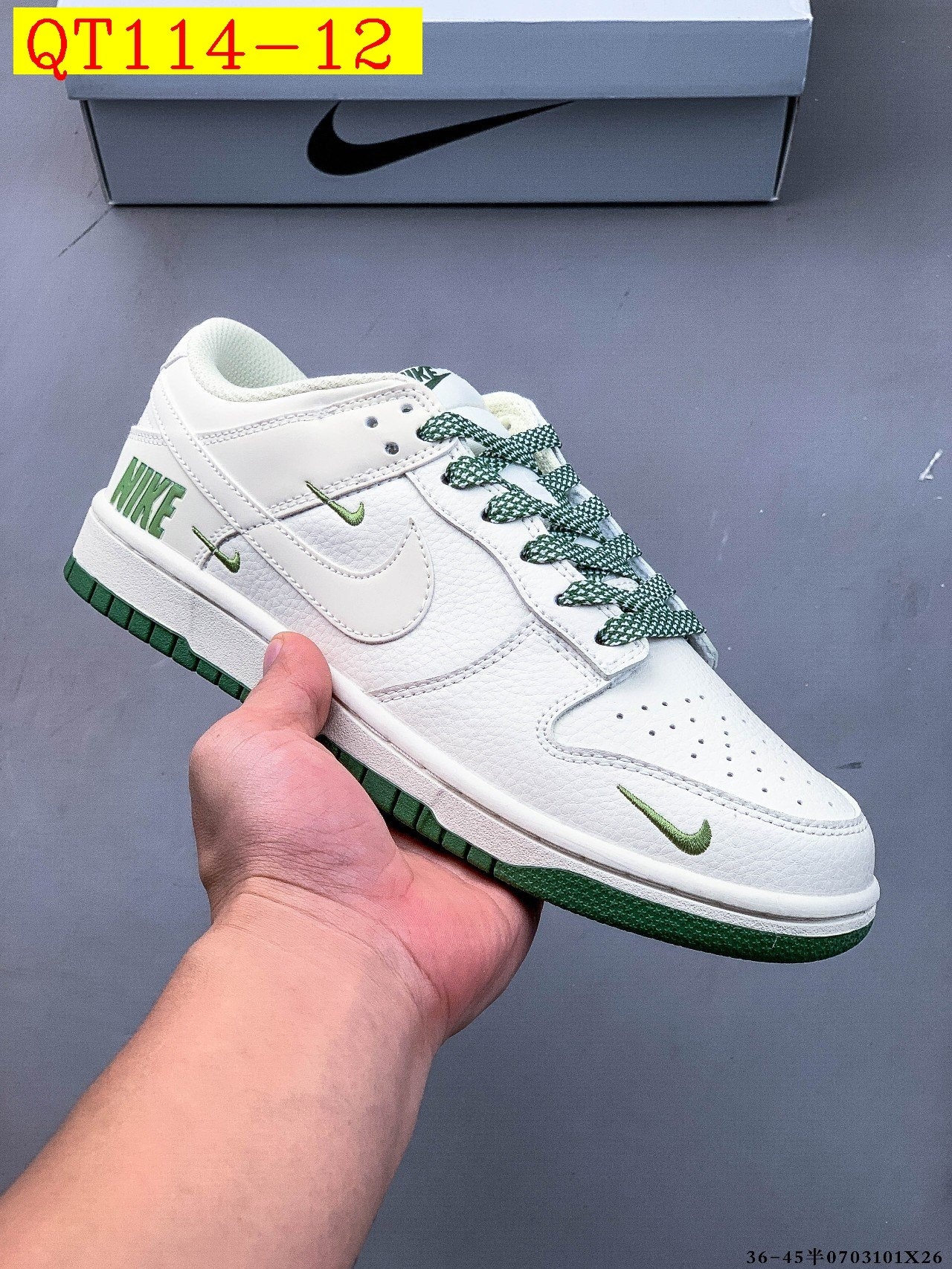 52$ NIKE SB DUNK LOW PRO size 36-45 half 523680 QT114 gallery