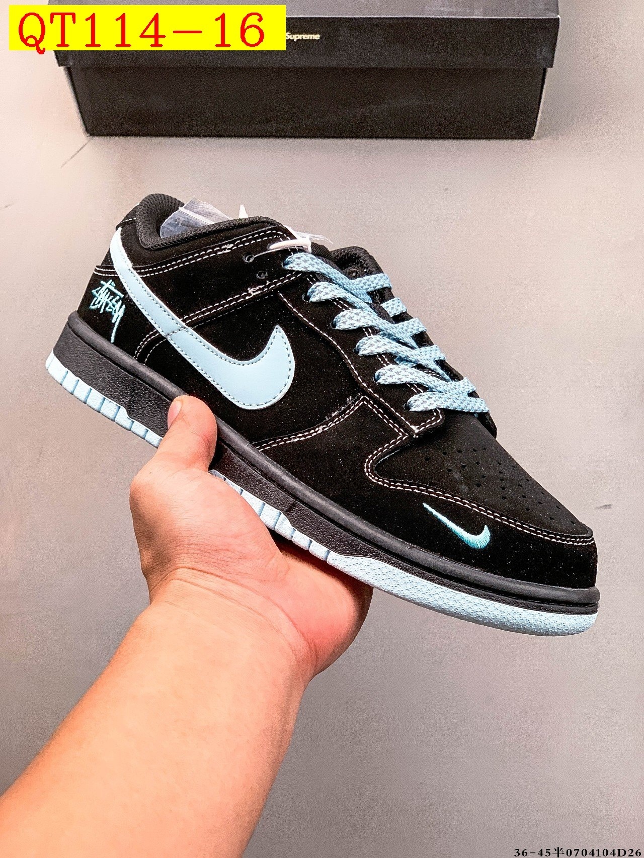 52$ NIKE SB DUNK LOW PRO size 36-45 half 523680 QT114 gallery