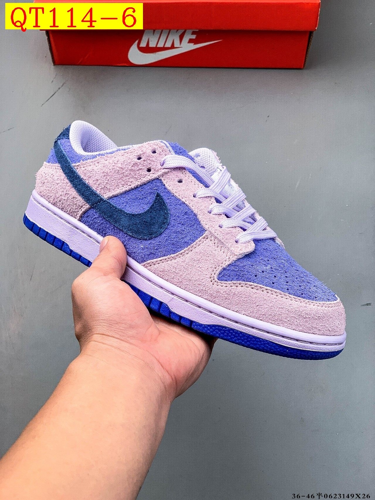 52$ NIKE SB DUNK LOW PRO size 36-45 half 523680 QT114 gallery