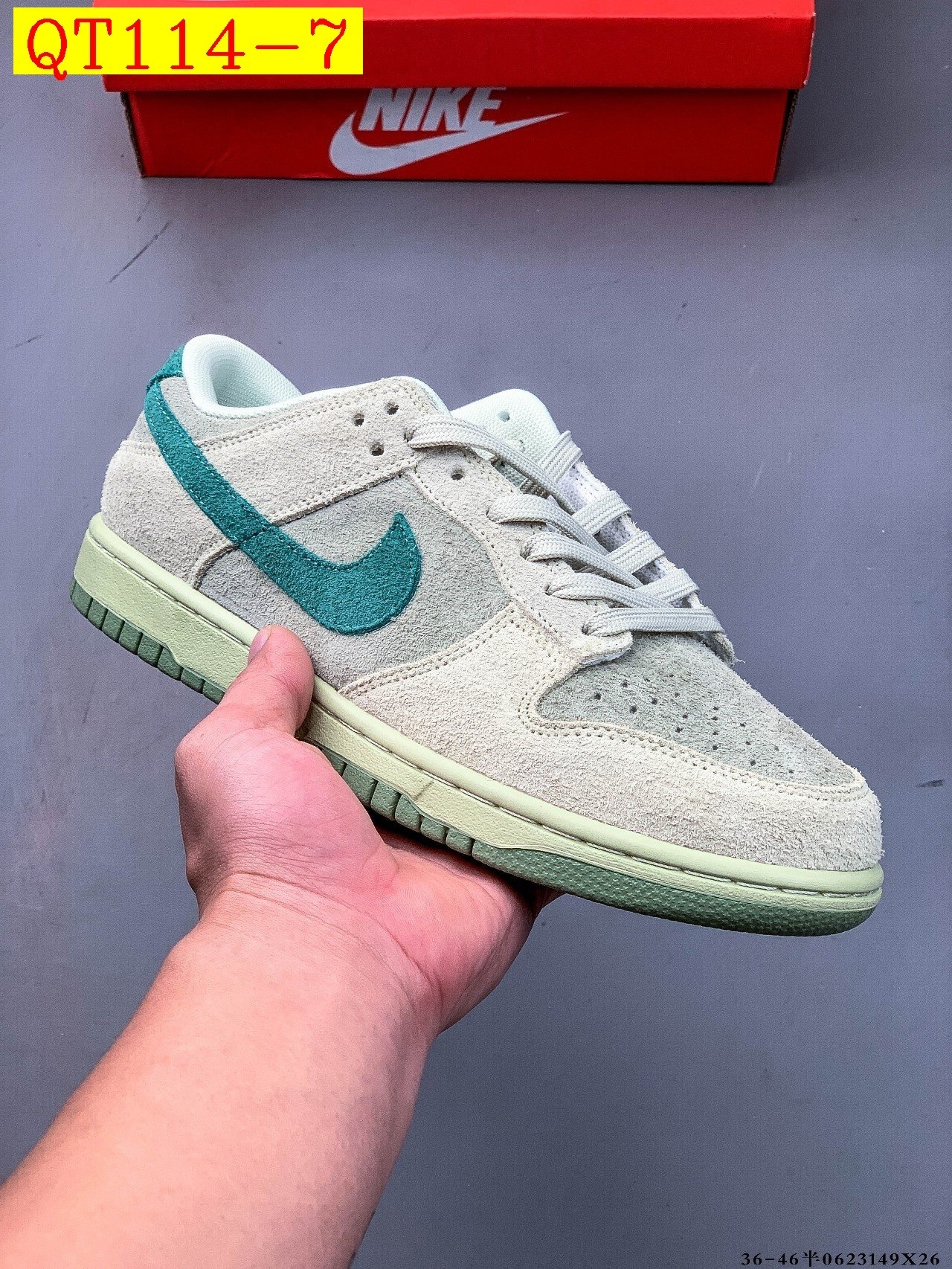 52$ NIKE SB DUNK LOW PRO size 36-45 half 523680 QT114 gallery