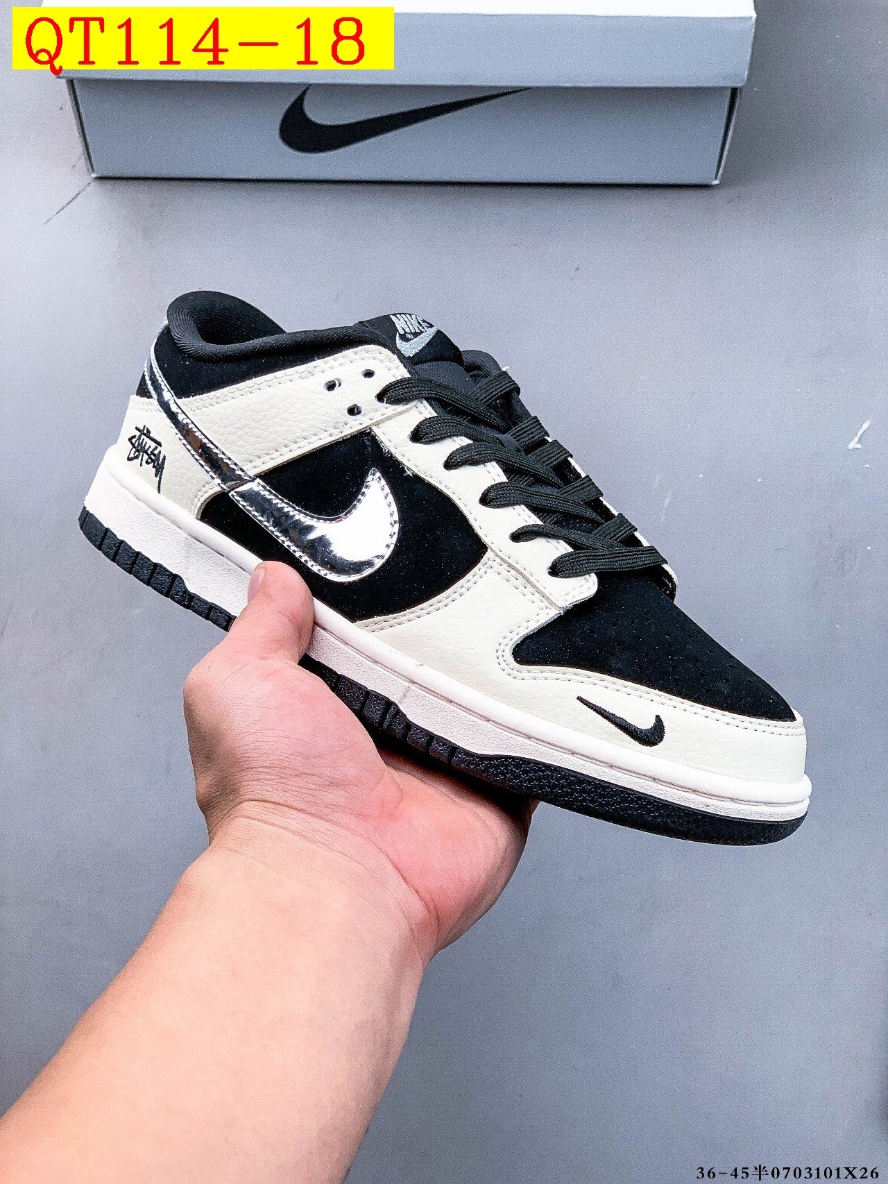 52$ NIKE SB DUNK LOW PRO size 36-45 half 523680 QT114 gallery