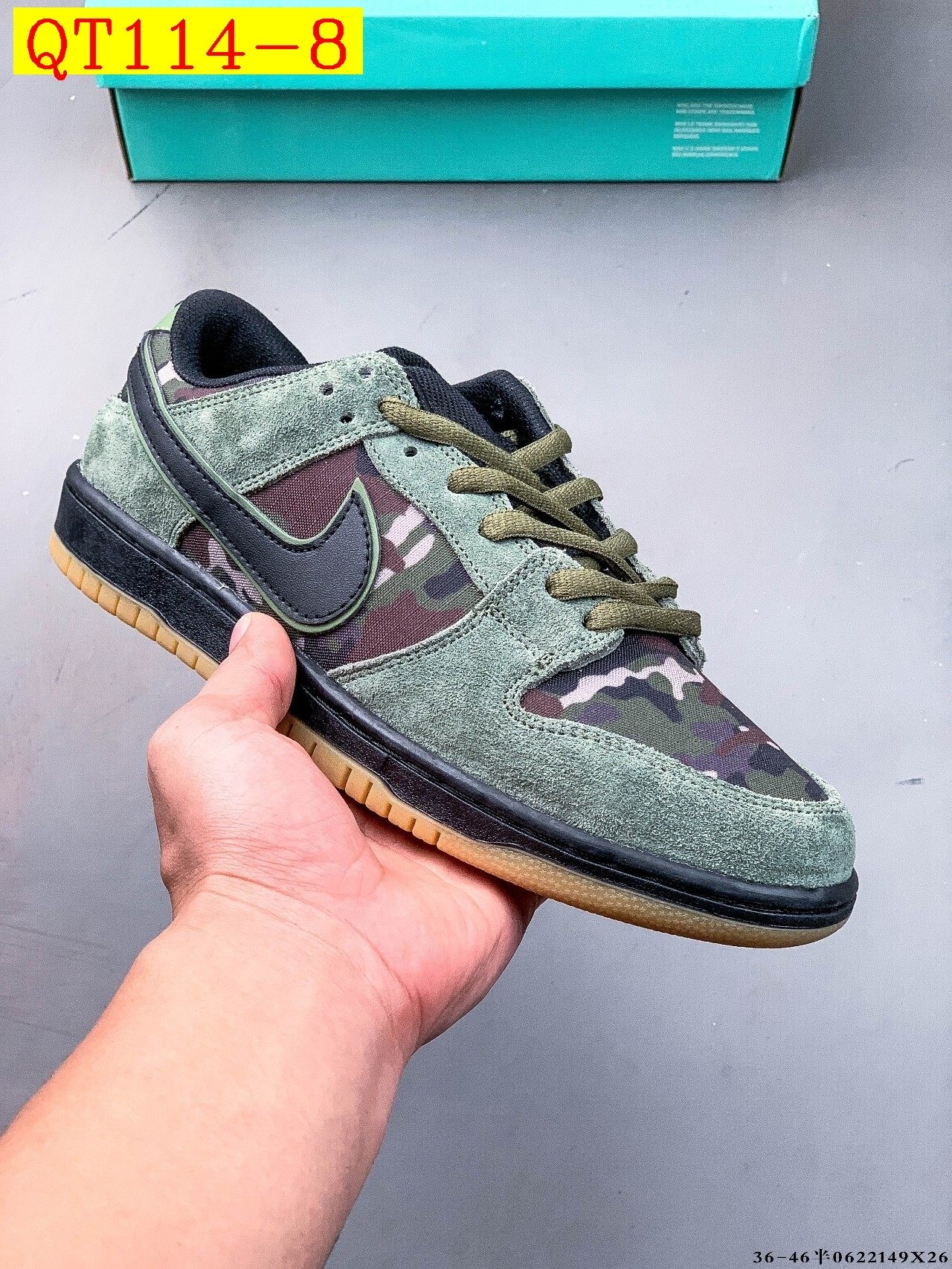 52$ NIKE SB DUNK LOW PRO size 36-45 half 523680 QT114 gallery