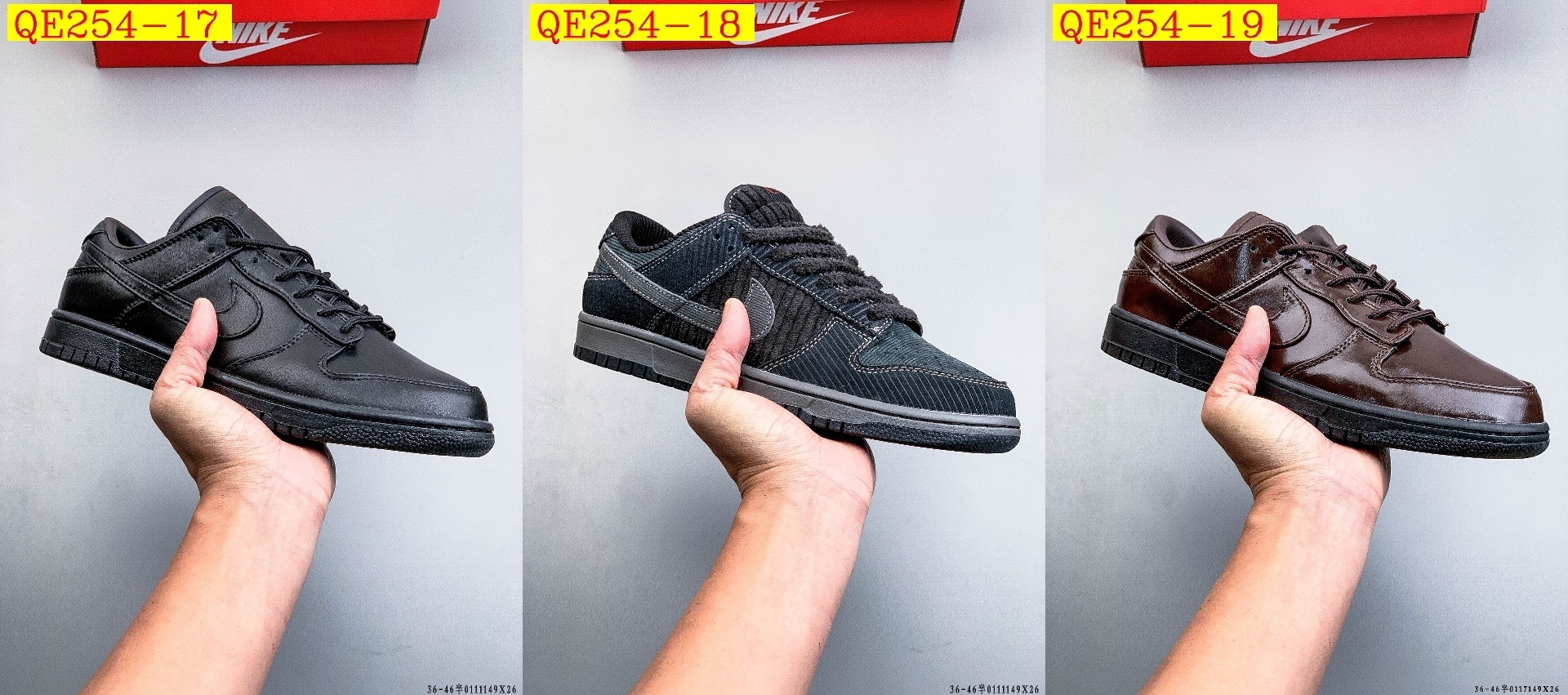 52$ NIKE SB DUNK LOW PRO size 36-46 half 225670 QE254 gallery