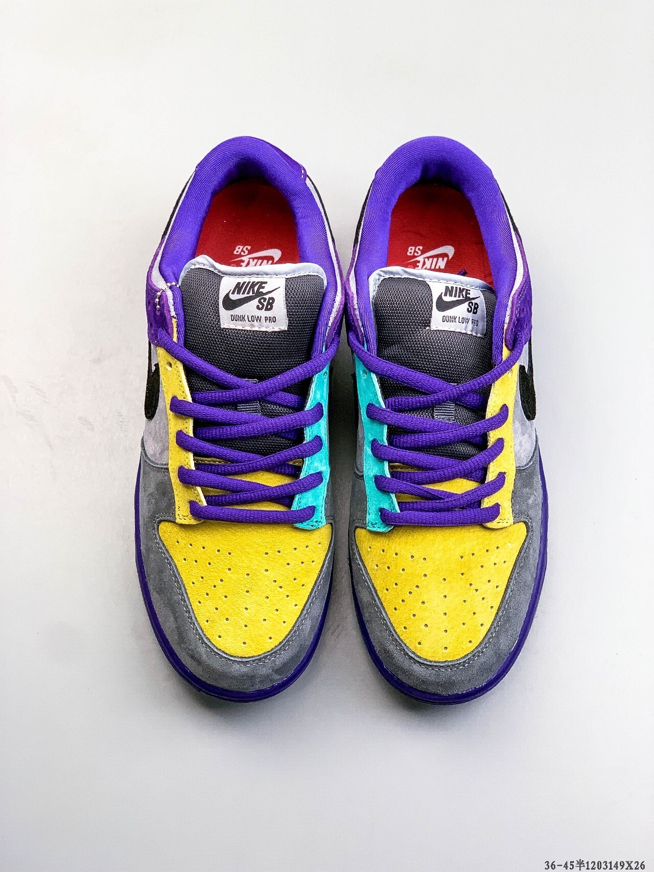 52$ NIKE SB DUNK LOW PRO size 36-46 half 225670 QE254 gallery