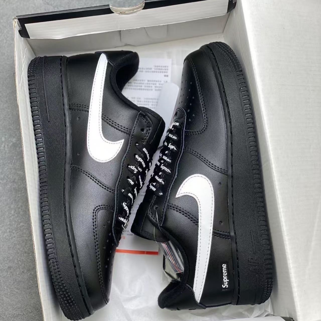 52$ Nike Air Force 1 07 Leather Size 36-45 629450 ZM446 gallery