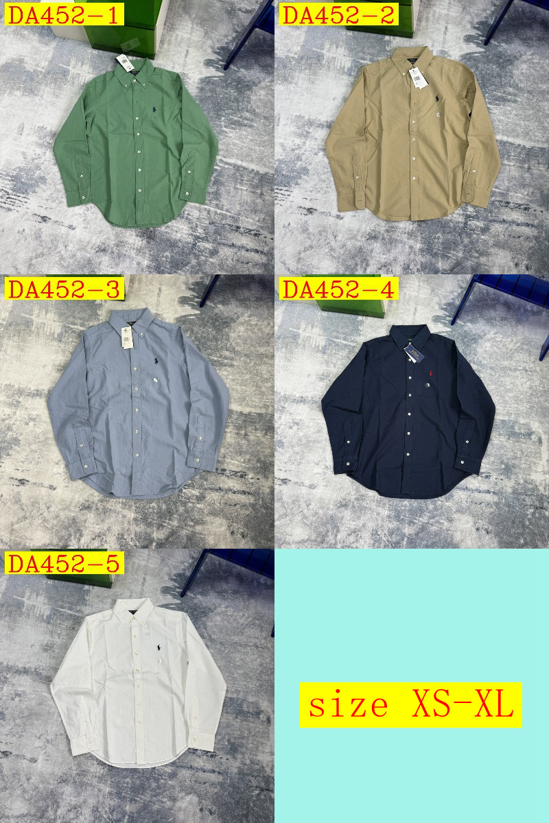 52$ Ralph Lauren Shirt size XS-XL 328920 DA452 gallery