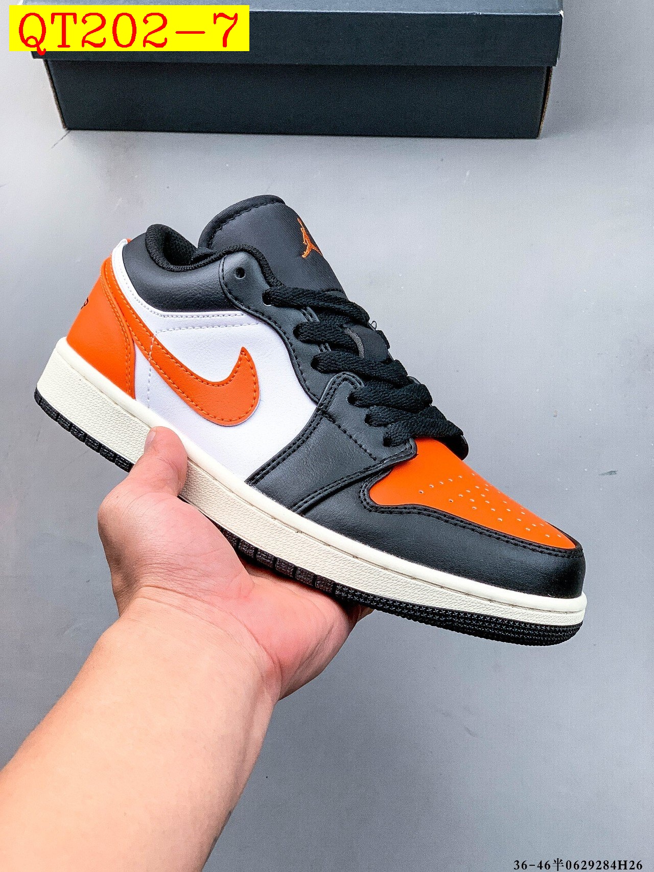 52$ Top Quality NIKE AIR JORDAN LOW 1 size 36-45 half 723690 QT202 gallery
