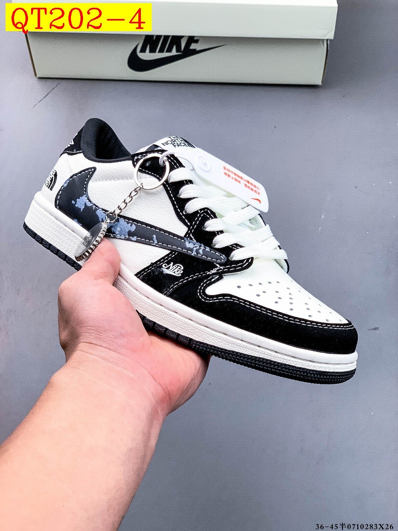 52$ Top Quality NIKE AIR JORDAN LOW 1 size 36-45 half 723690 QT202 gallery