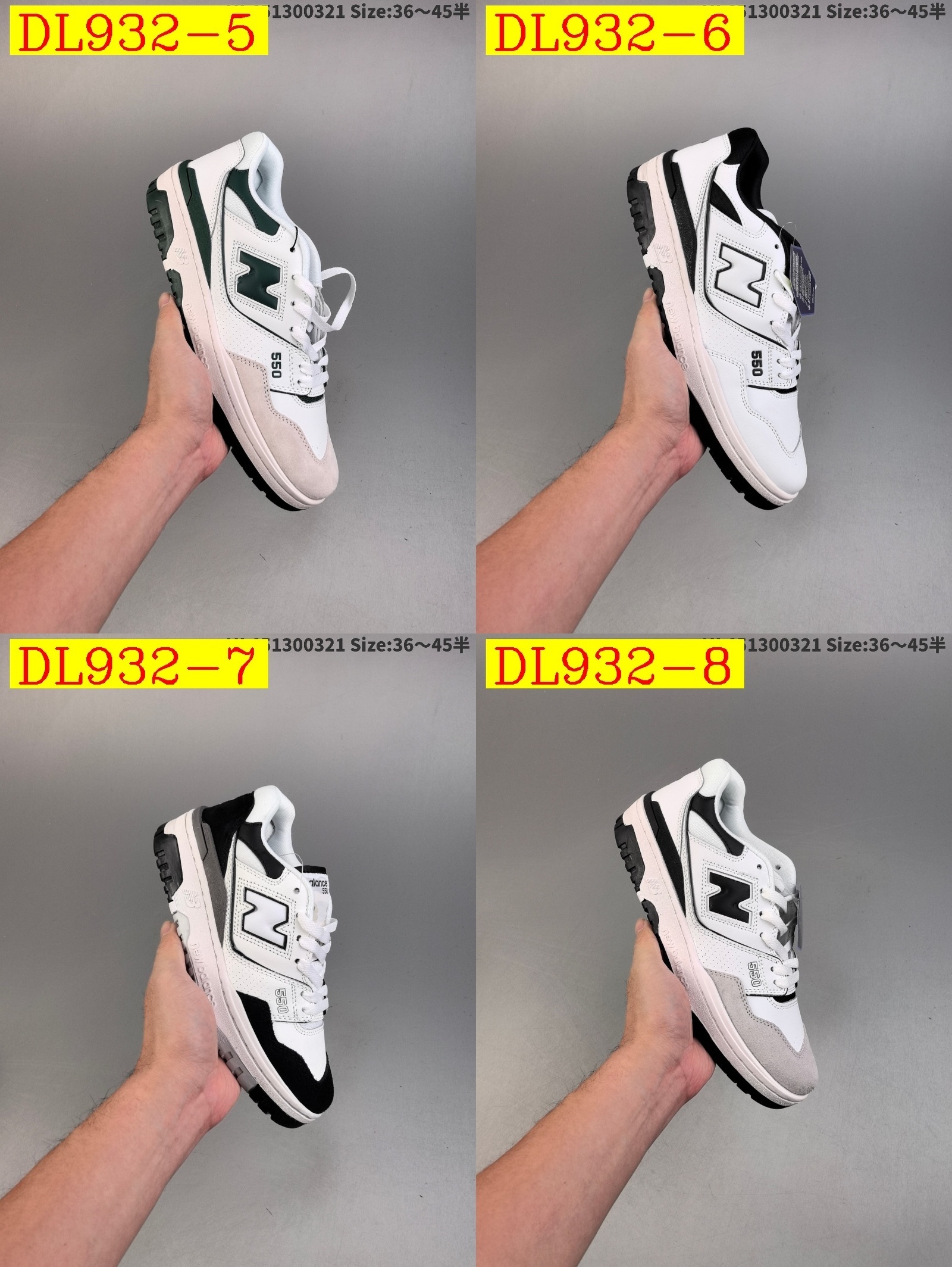 52$ dh New Balance BB550 size 36-45 52869035621 DL932 gallery