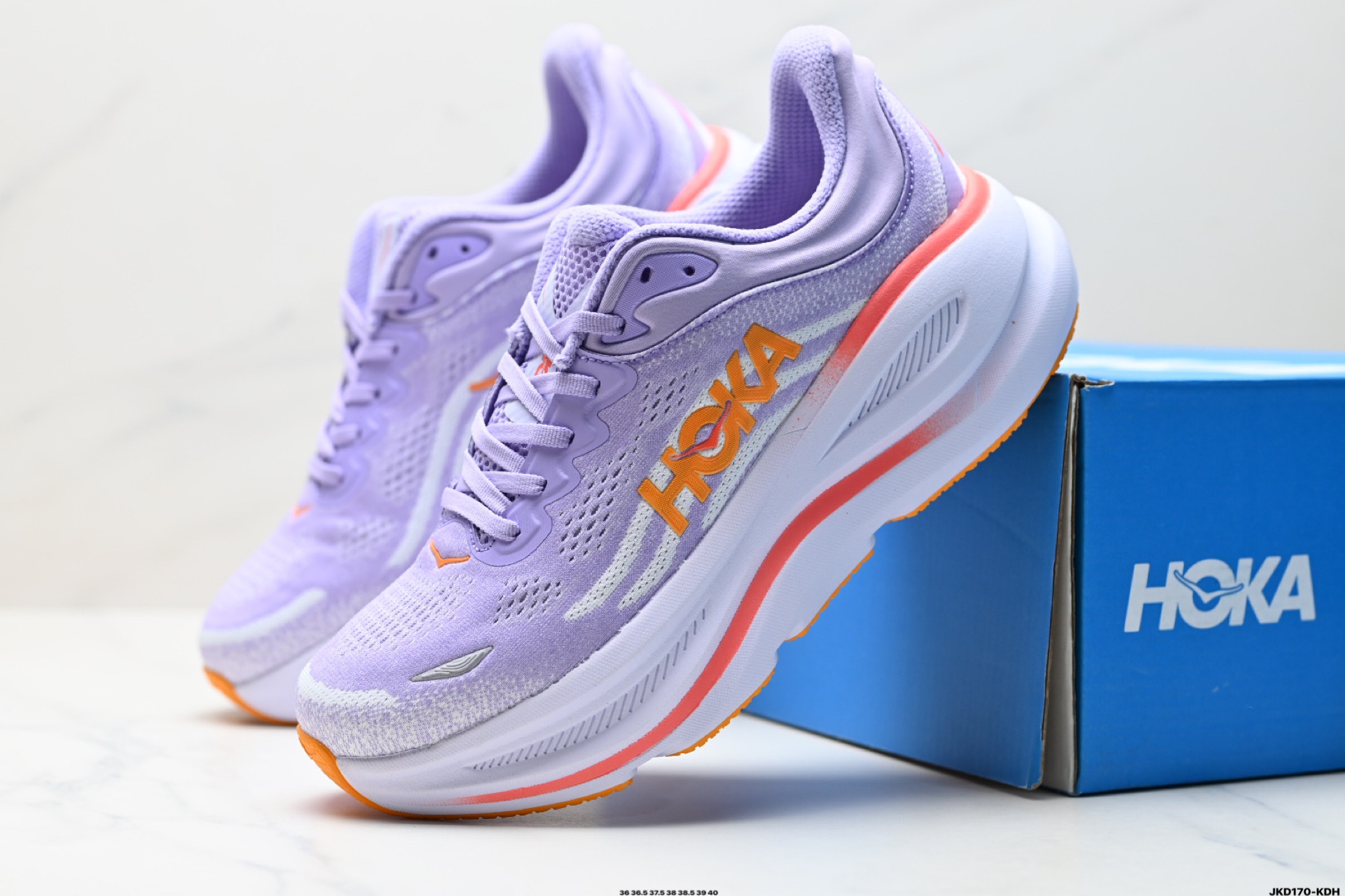 52$ dh Top Quality HOKA W BONDI 9 size 36-45 62584035622 DK866 gallery