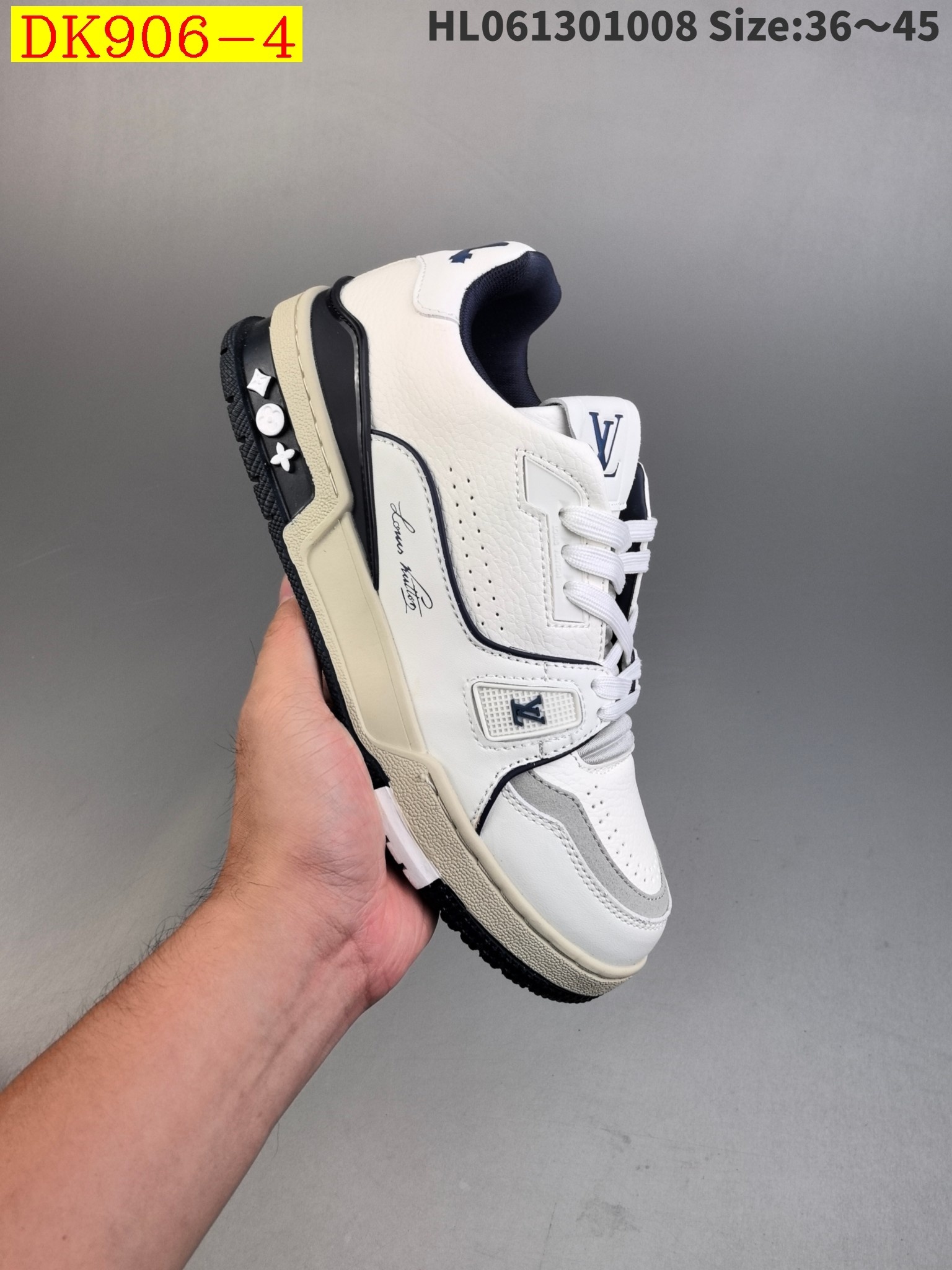 52$ new_dh Louis Vuitton Trainer Sneaker Low size 36-45 52461034396 DK906 gallery