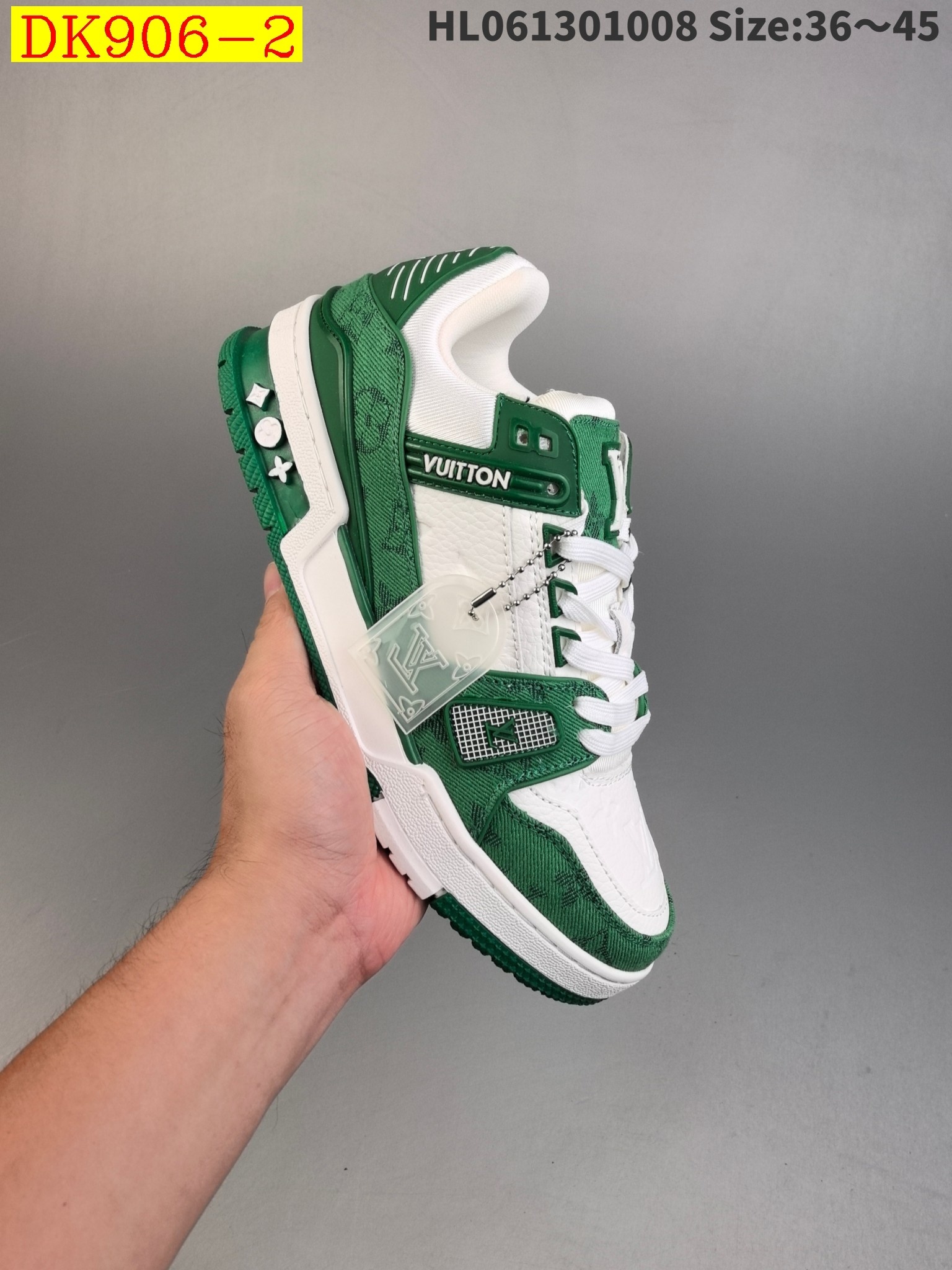 52$ new_dh Louis Vuitton Trainer Sneaker Low size 36-45 52461034396 DK906 gallery