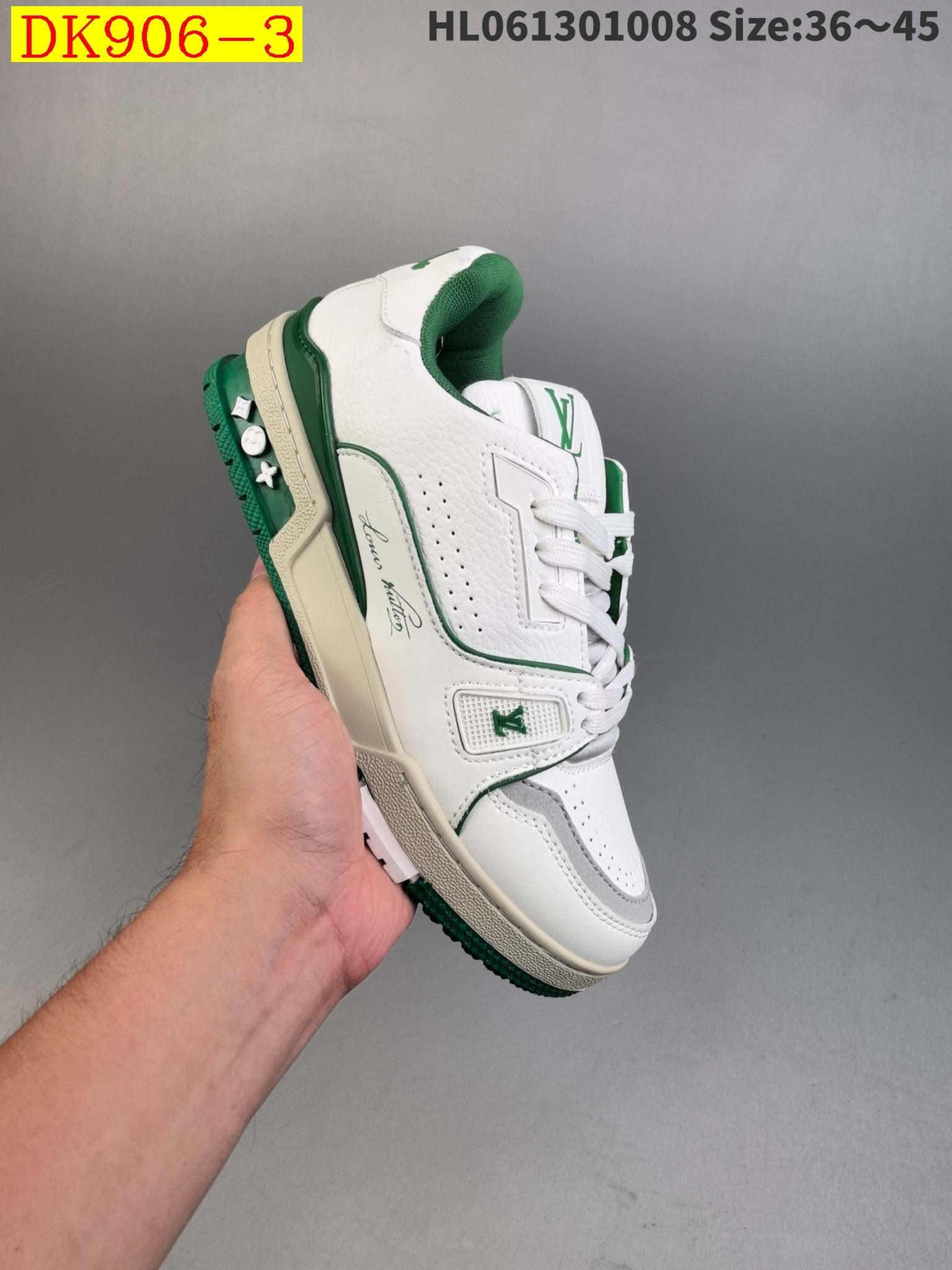 52$ new_dh Louis Vuitton Trainer Sneaker Low size 36-45 52461034396 DK906 gallery