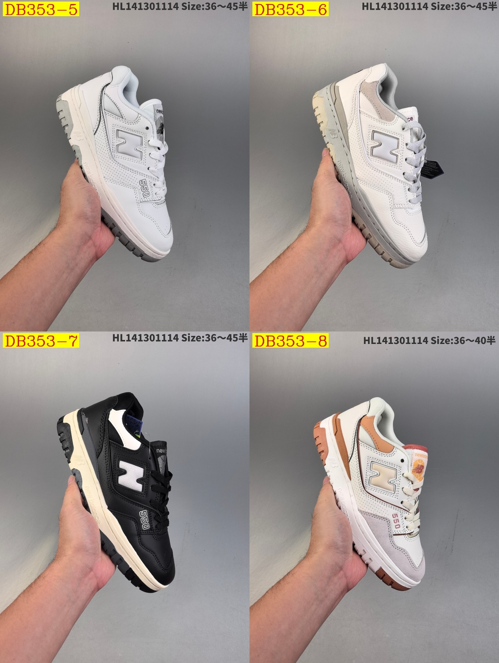 52$ new_dh New Balance 550 size 36-45 82564034397 DB353 gallery