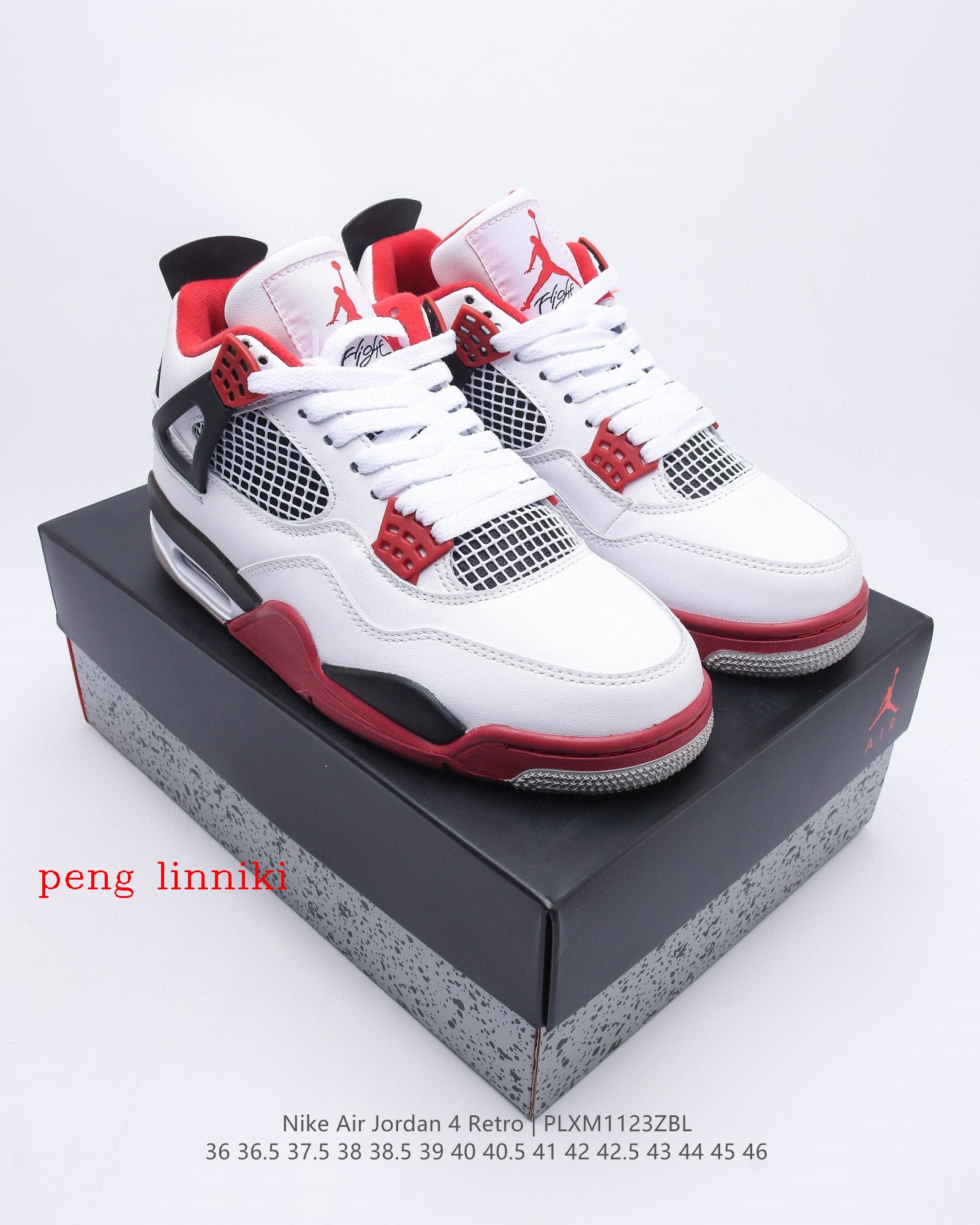 52$ new_dh Nike Air Jordan 4 SIZE 36-46 53404034593 Q15C328 gallery