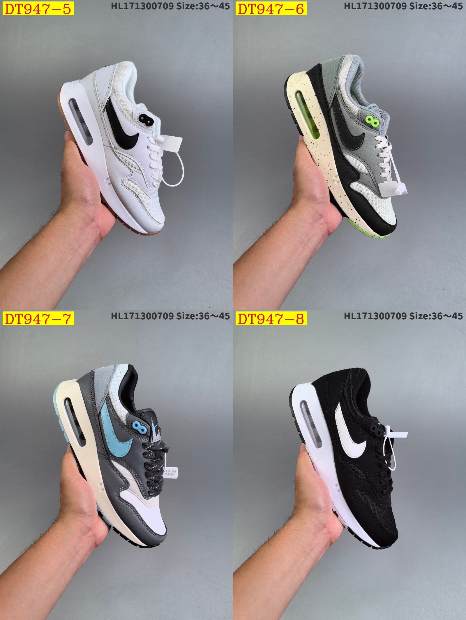52$ new_dh Nike Air Max 1  Air Max size 36-45 32564034396 DT947 gallery
