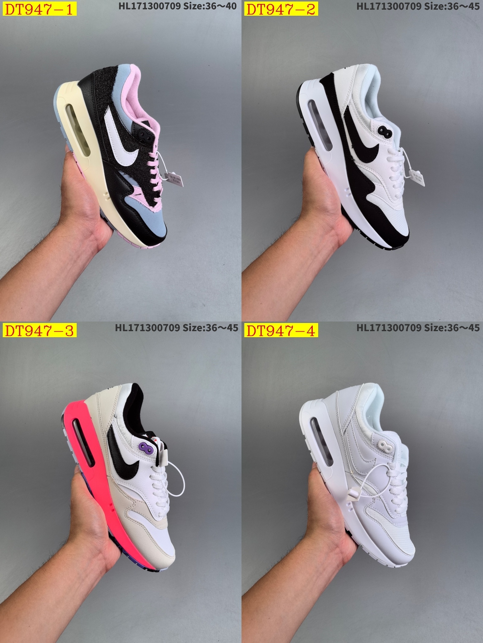 52$ new_dh Nike Air Max 1  Air Max size 36-45 32564034396 DT947 gallery