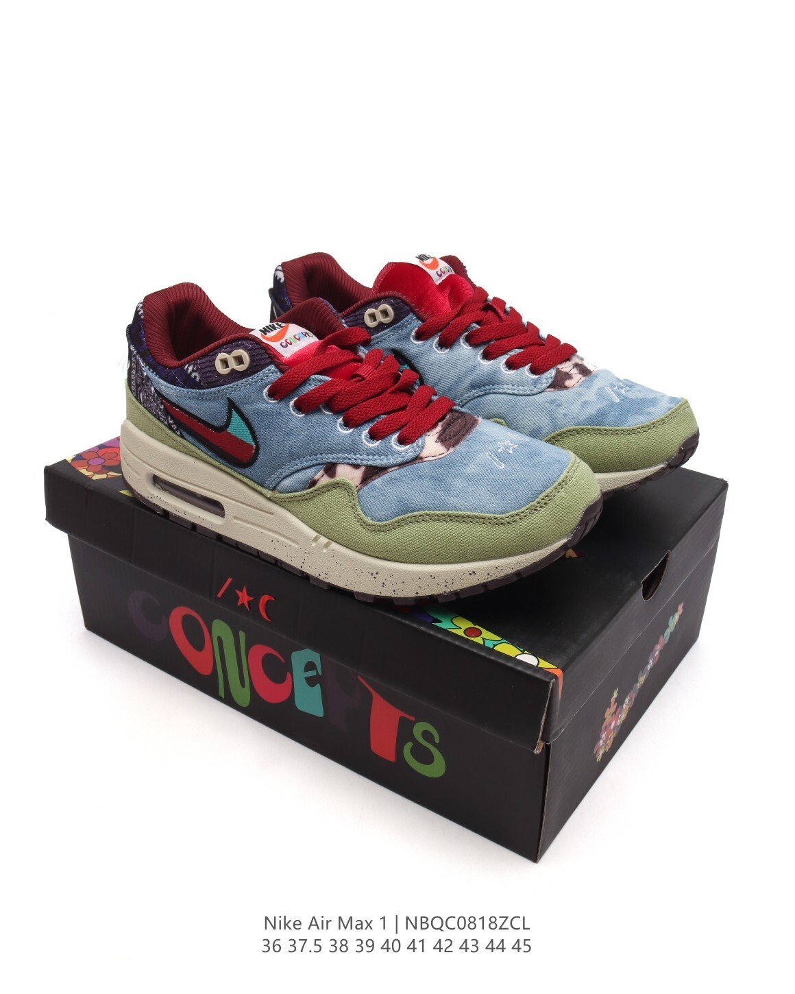 52$ new_dh Nike Air Max 1  size 36-45 52461034396 DT757 gallery