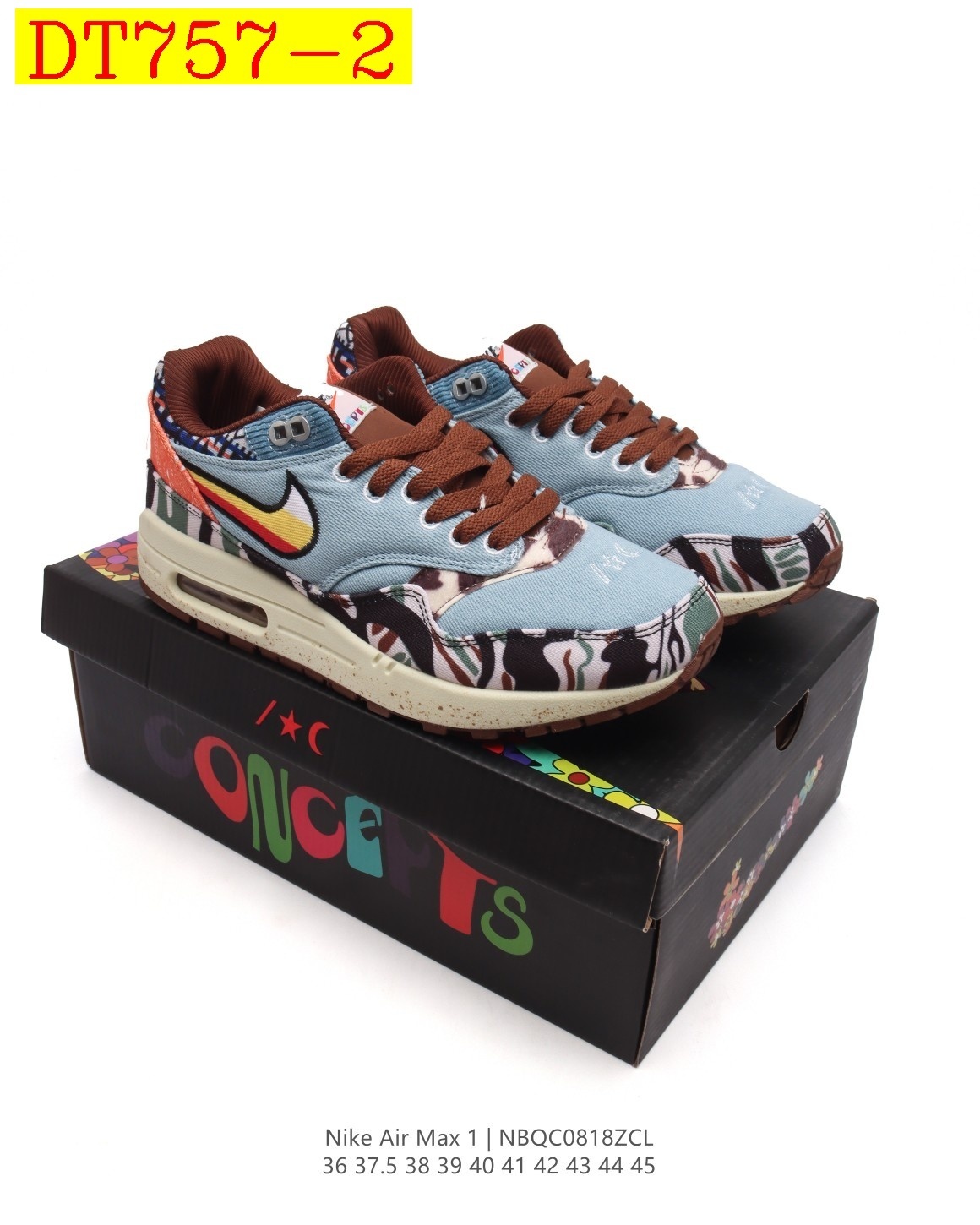 52$ new_dh Nike Air Max 1  size 36-45 52461034396 DT757 gallery