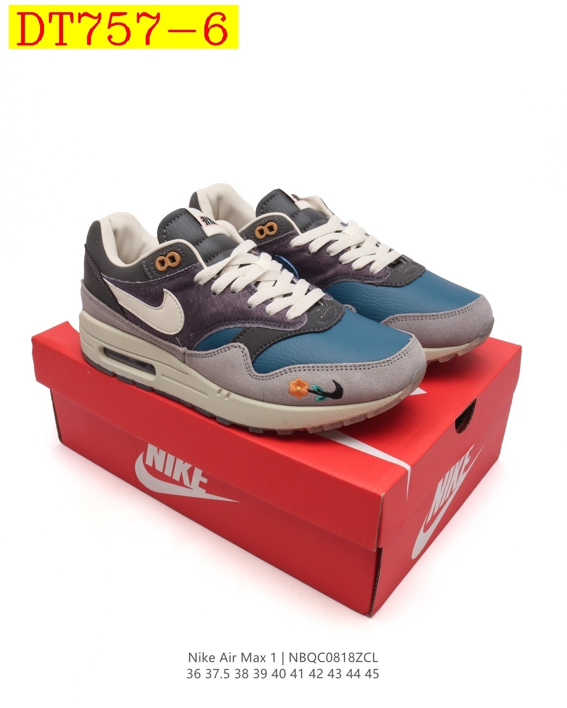 52$ new_dh Nike Air Max 1  size 36-45 52461034396 DT757 gallery
