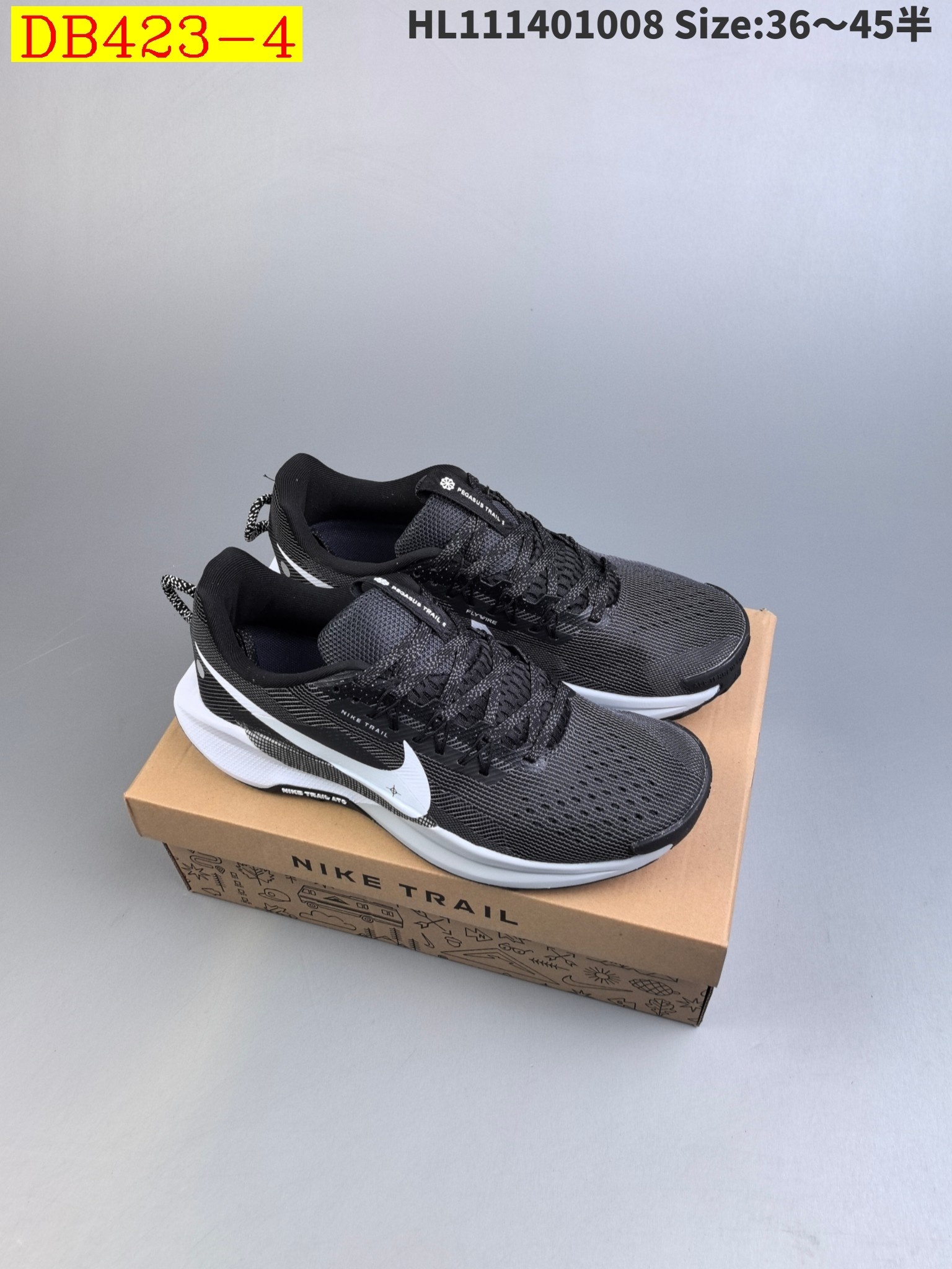 52$ new_dh Nike REACTX PEGASUS TRAIL 5 size 36-45 92685034396 DB423 gallery