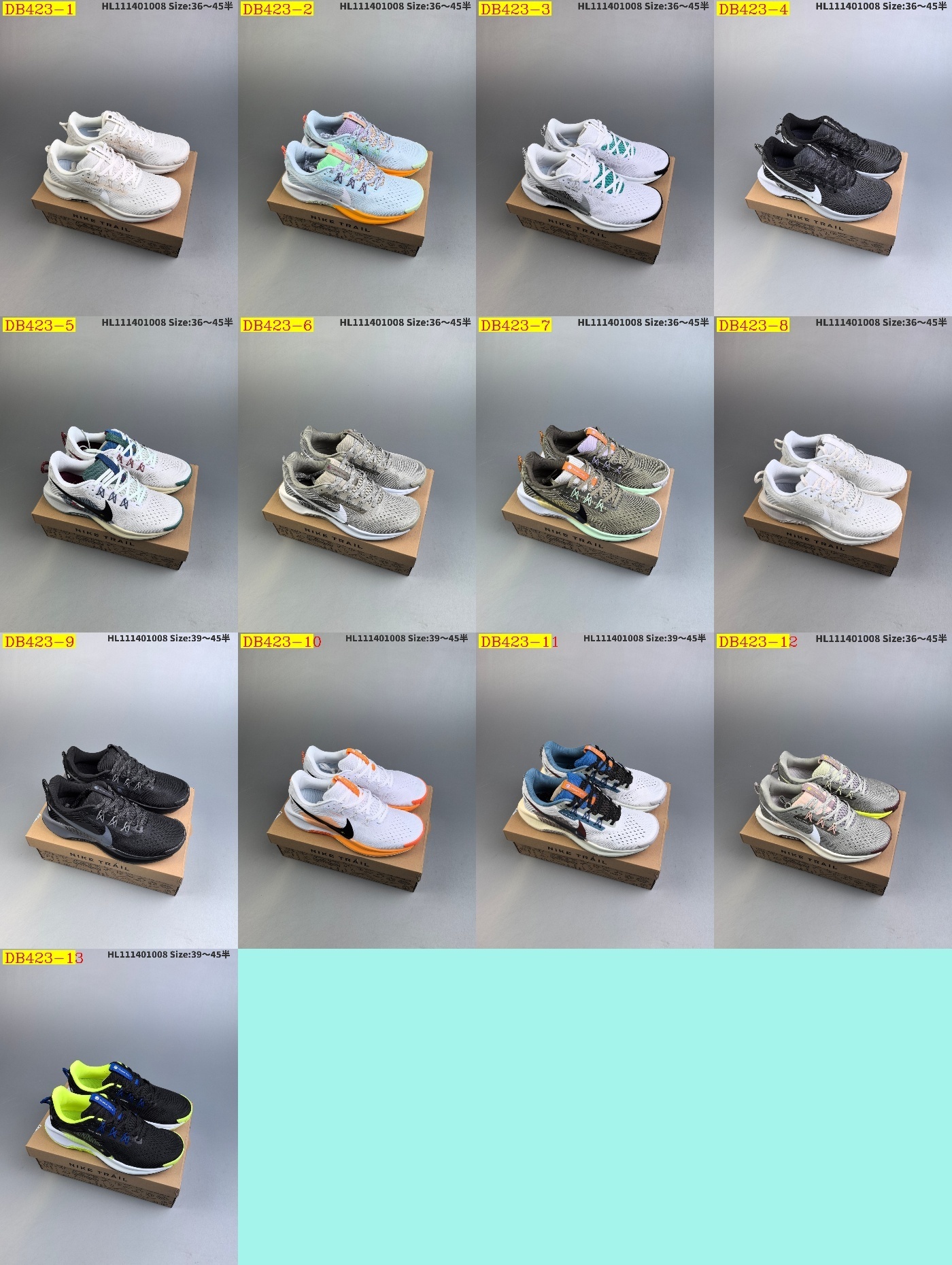 52$ new_dh Nike REACTX PEGASUS TRAIL 5 size 36-45 92685034396 DB423 gallery