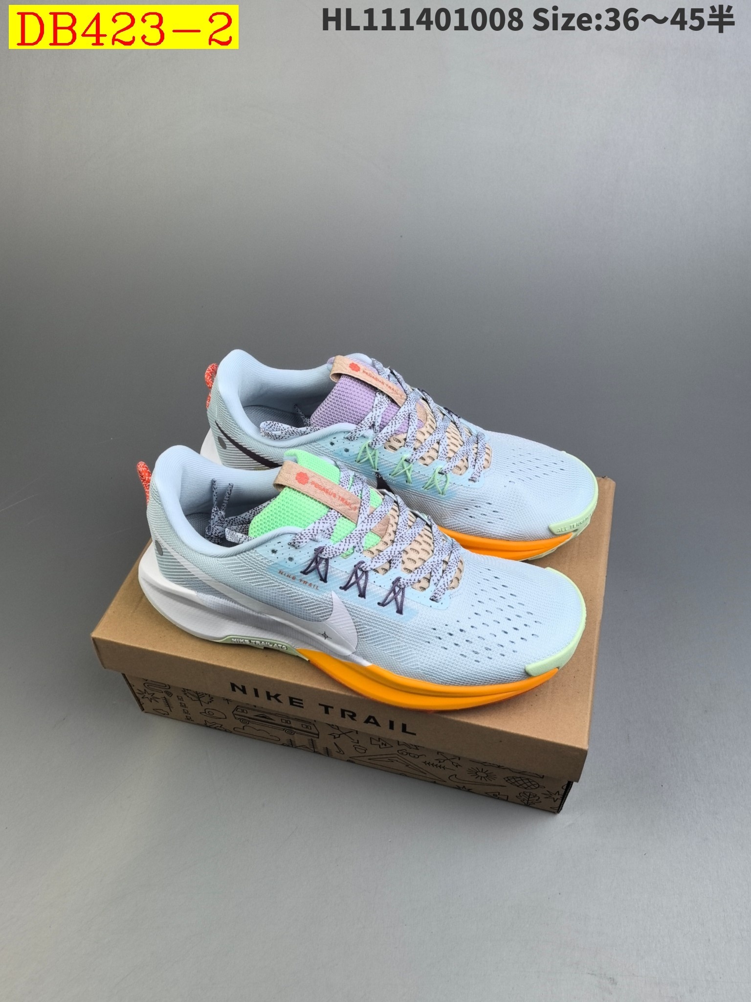 52$ new_dh Nike REACTX PEGASUS TRAIL 5 size 36-45 92685034396 DB423 gallery