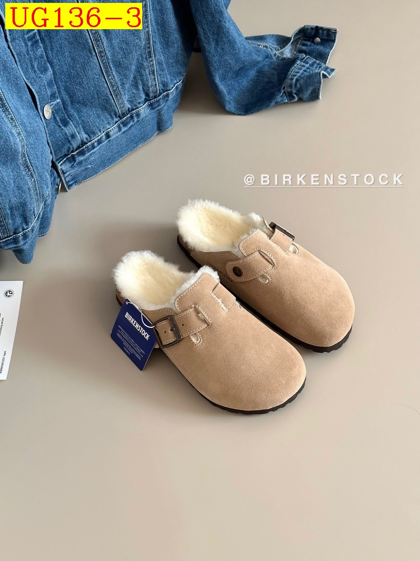 52$ new_dh Top Quality UGG Boot Leather Wool Size 35-40 42587034490 UG136 gallery