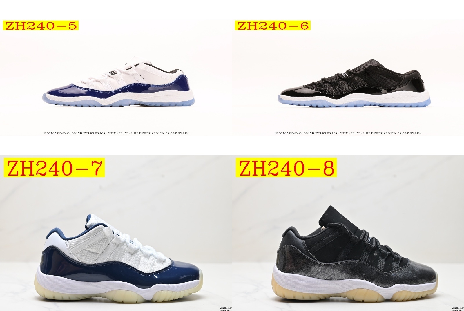 53$ Air Jordan 11 size 36-46 All Colors 3 825640 ZH240 gallery