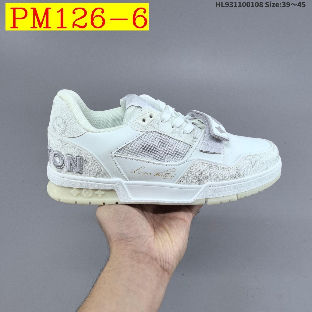53$ LV Louis Vuitton Trainer Sneaker Low Size 36-45 729250 PM126 gallery