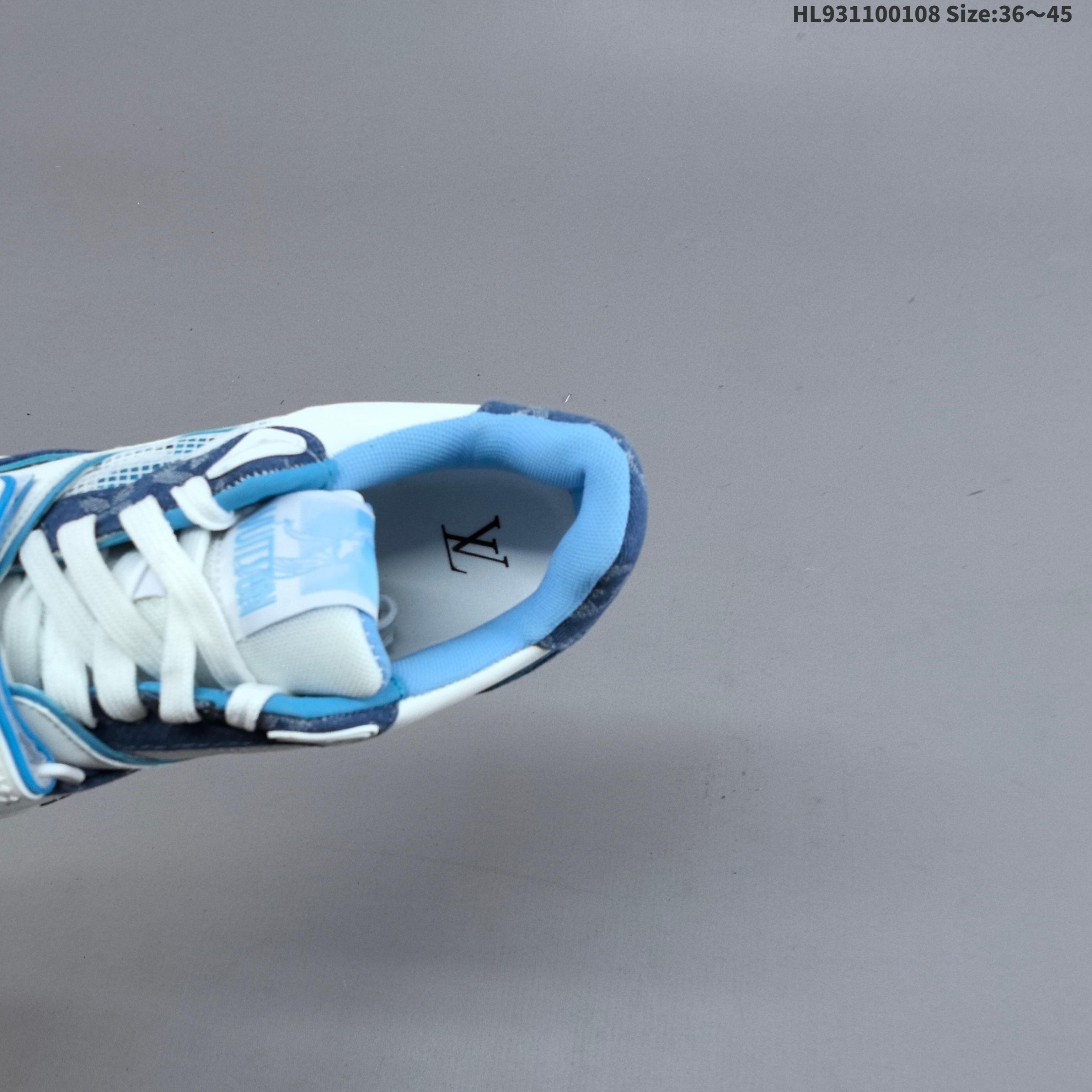 53$ LV Louis Vuitton Trainer Sneaker Low Size 36-45 729250 PM126 gallery