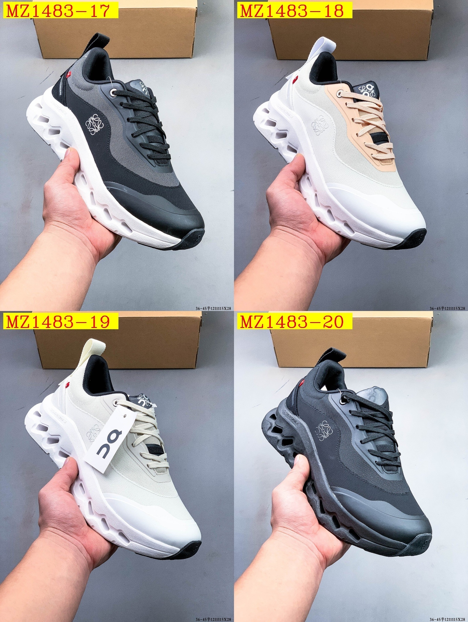 53$ Loewe x On Cloud tilt size 36-45 428840 MZ1483 gallery