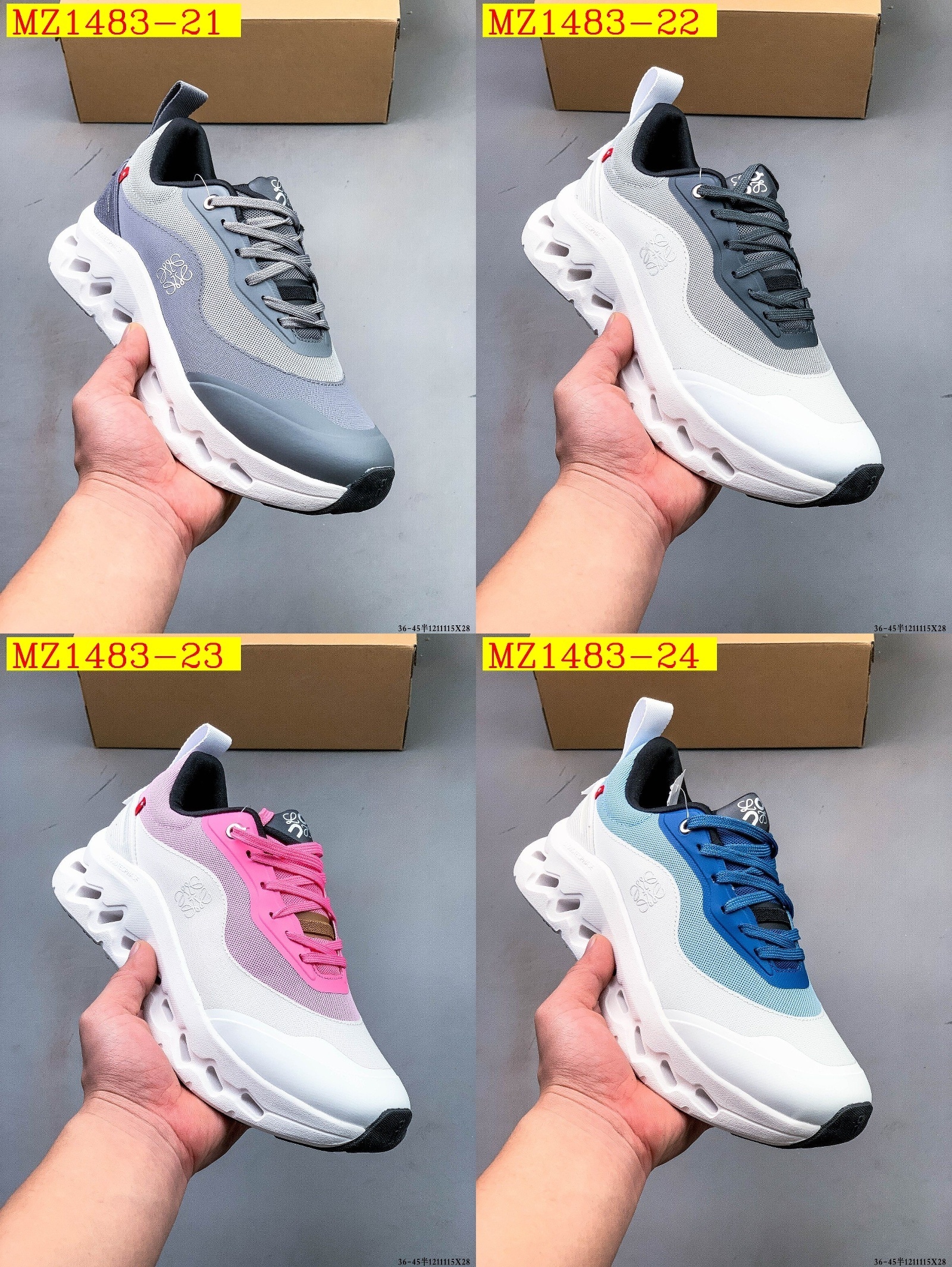 53$ Loewe x On Cloud tilt size 36-45 428840 MZ1483 gallery