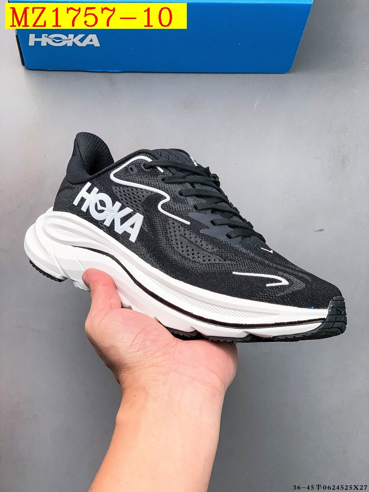 53$ Top Quality HOKA ONE ONE Clifton 10 size 36-45 420710 MZ1757 gallery