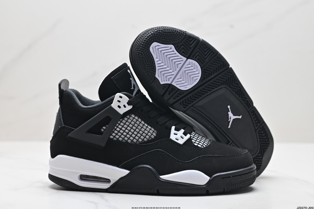 53$ dh Nike Air Jordan 4 Retro Half size 36-46 92645035638 DC30 gallery
